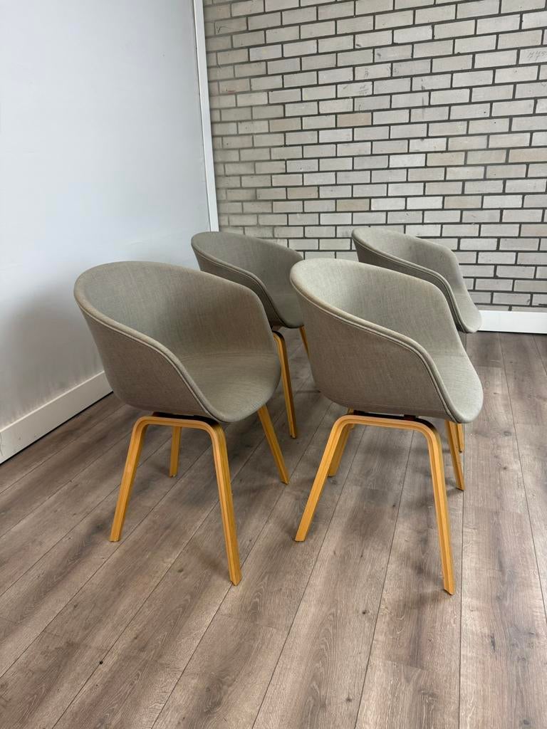 Hay Eetkamerstoelen 4x, Tuin en Terras, Tuinsets en Loungesets, Ophalen of Verzenden, Zo goed als nieuw