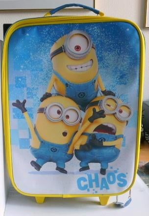 Reistrolley voor kids met Minions 32x42x17, Ophalen of Verzenden