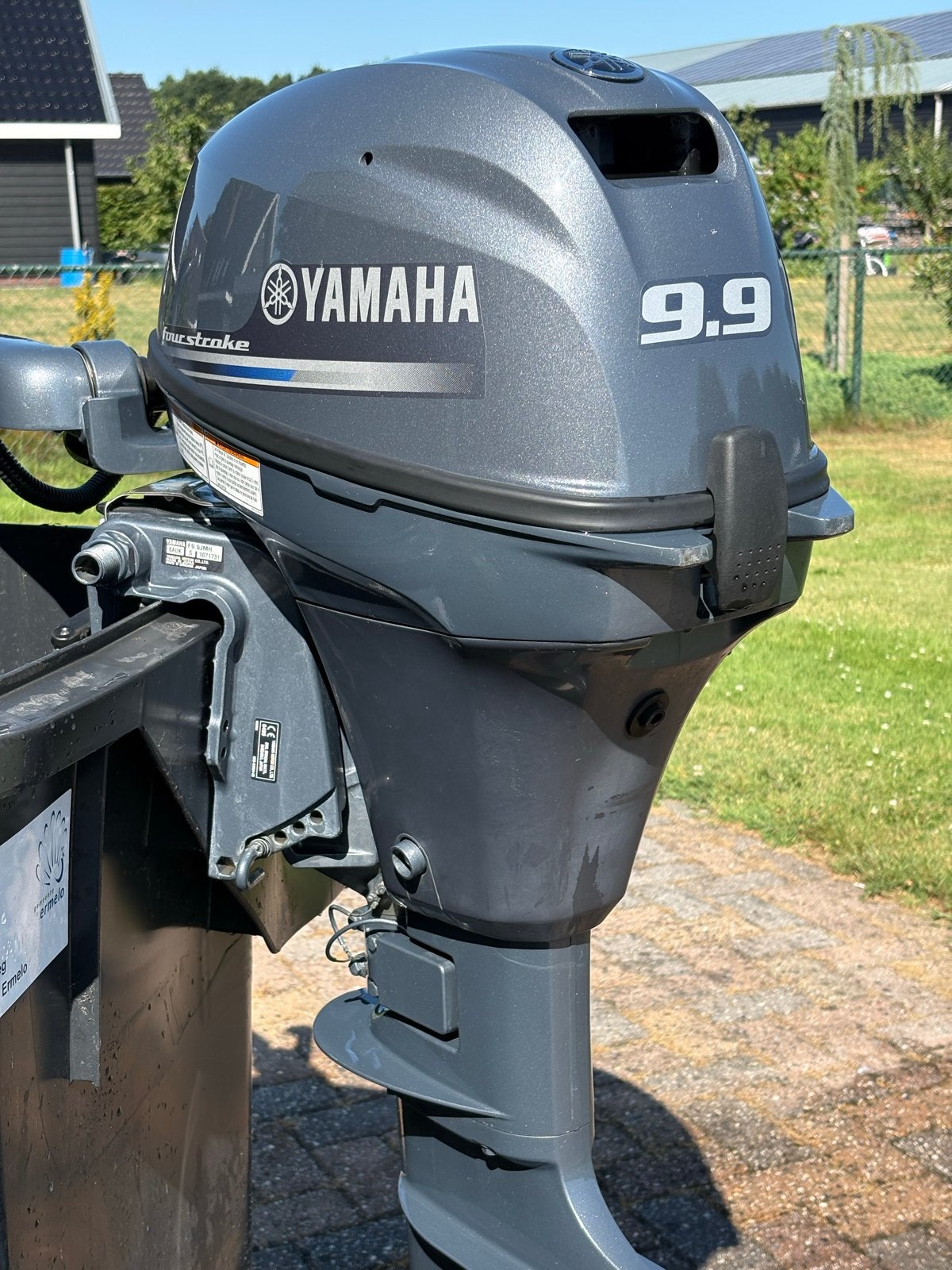 Yamaha 9.9 PK kortstaart Fourstroke, Ophalen, 5 tot 10 pk, Viertaktmotor, Zo goed als nieuw