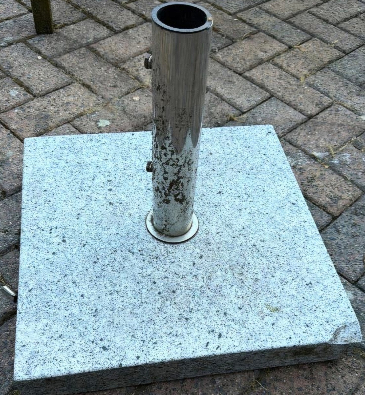 Granietparasolvoet 40kg, Ophalen, Gebruikt, Minder dan 1 meter, Parasolvoet