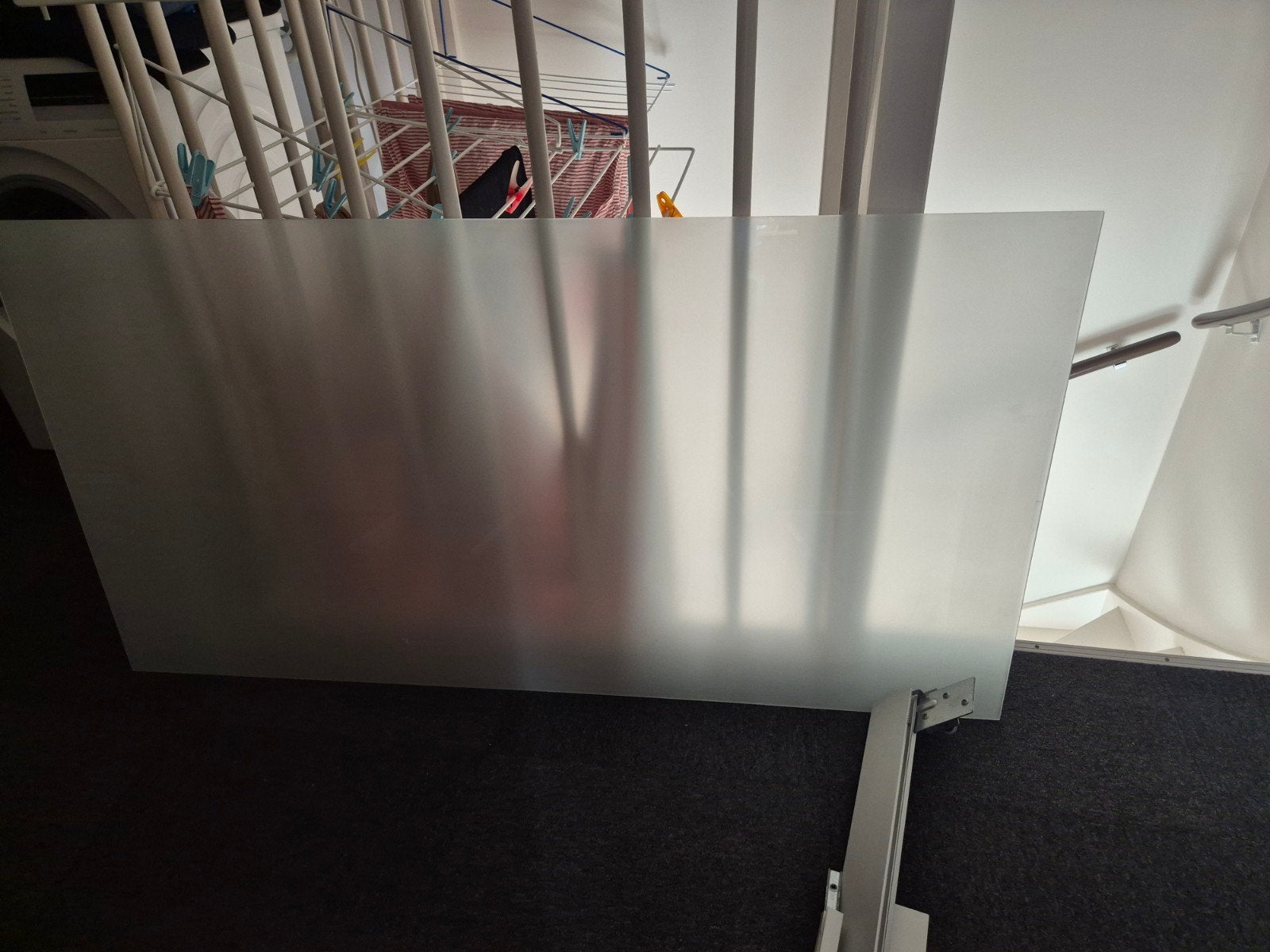 Melkglazen panelen (IKEA), Ophalen, Gebruikt