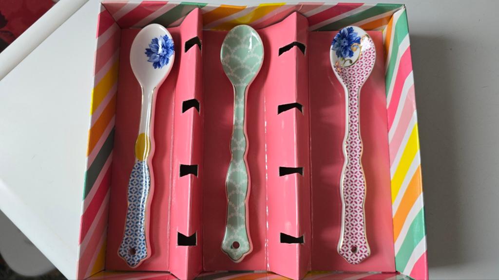 Pip Studio theelepels lepels porselein Nieuw, Ophalen of Verzenden, Nieuw, Overige materialen