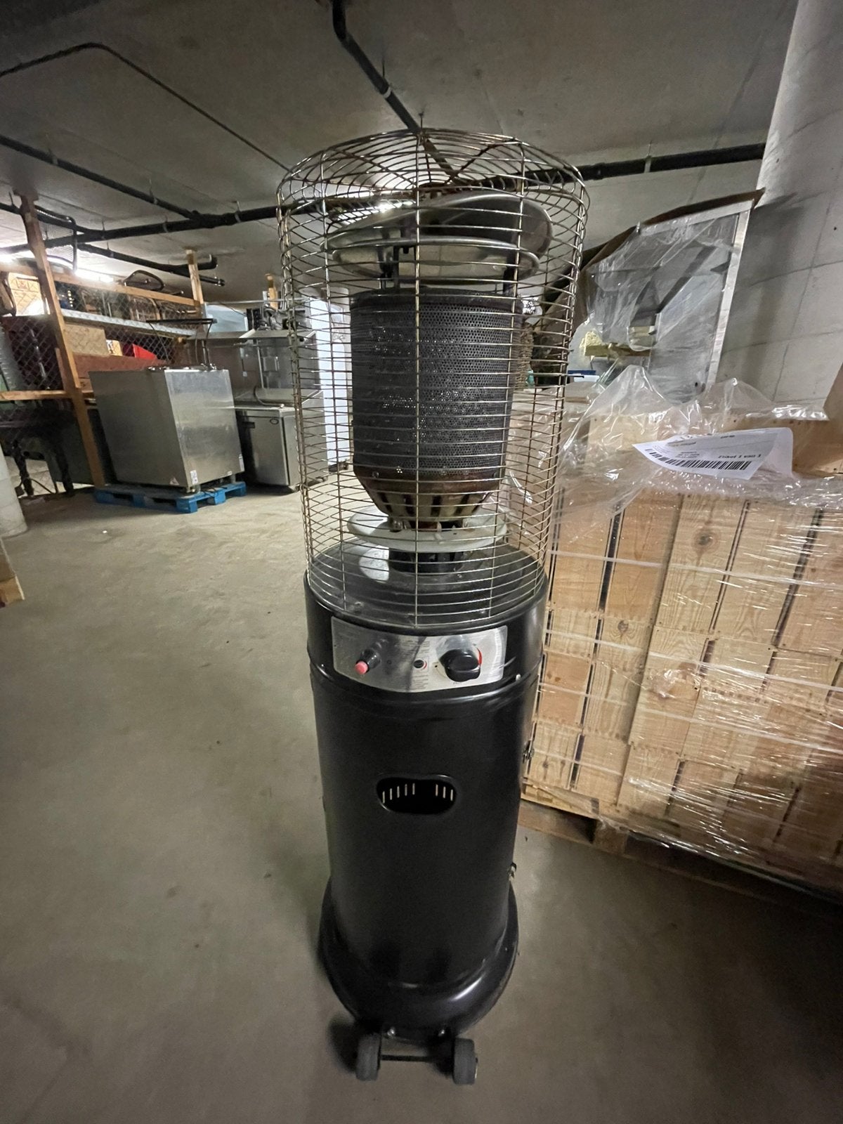 Heater op gas, Ophalen, Gebruikt, Gas, Vloer