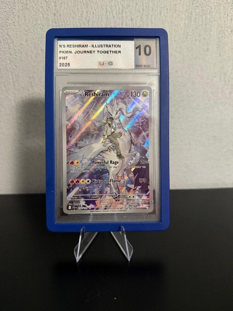 Pokémon N's Reshiram #167 UCG 10, Verzenden, Nieuw