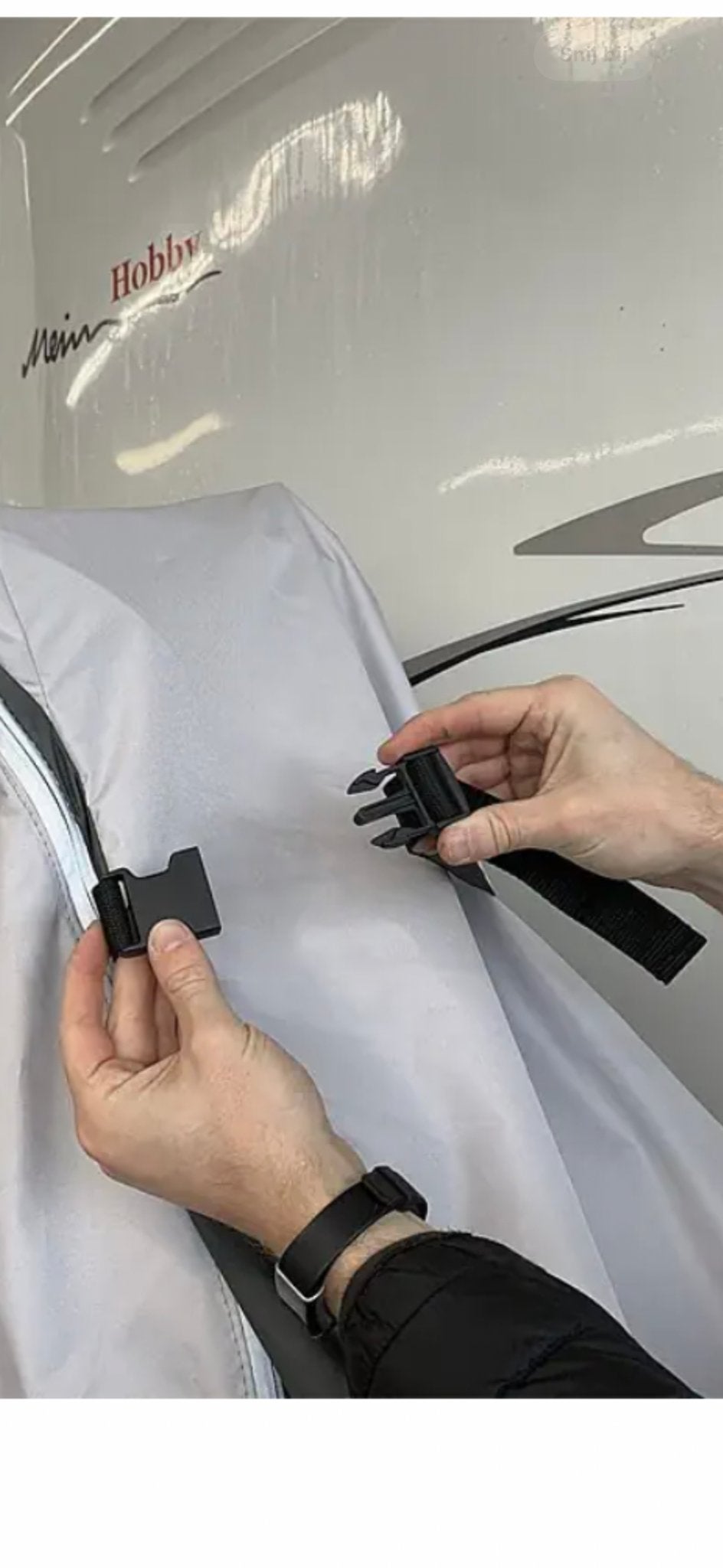 Hindermann Fietshoes voor 2 E-bikes - Bescherming & Veilighe, Ophalen of Verzenden, Nieuw