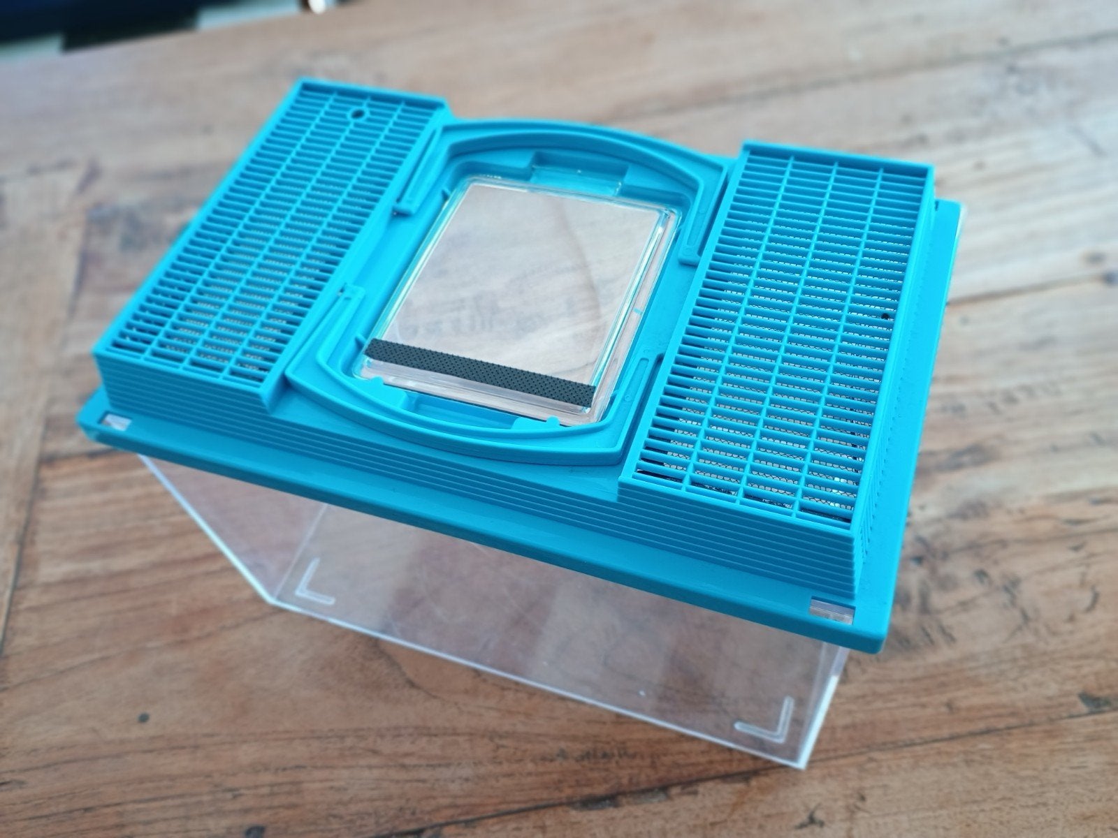 Terrarium 5,8L faunarium faunabox plastic /wandelende takken, Ophalen of Verzenden, Gebruikt