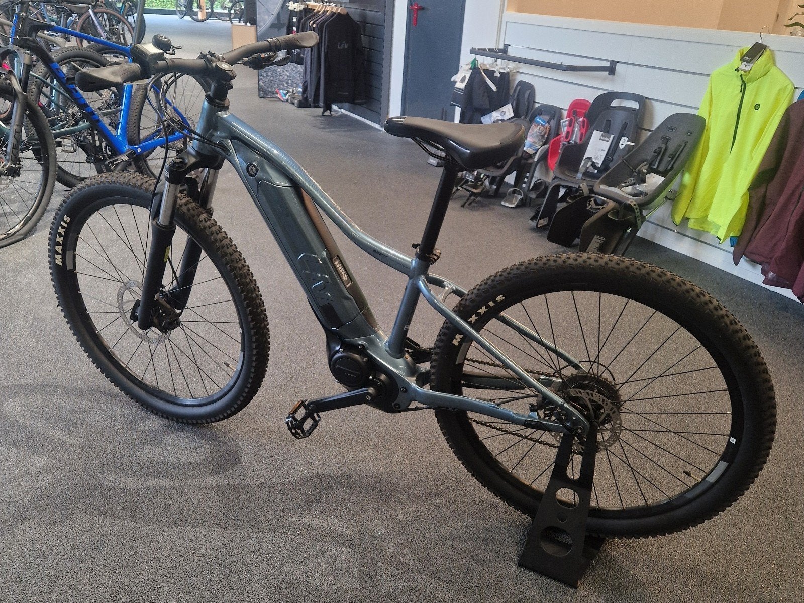 Liv Tempt E+ 2 elektrische mountainbike - XS - Aged Denim, Ophalen