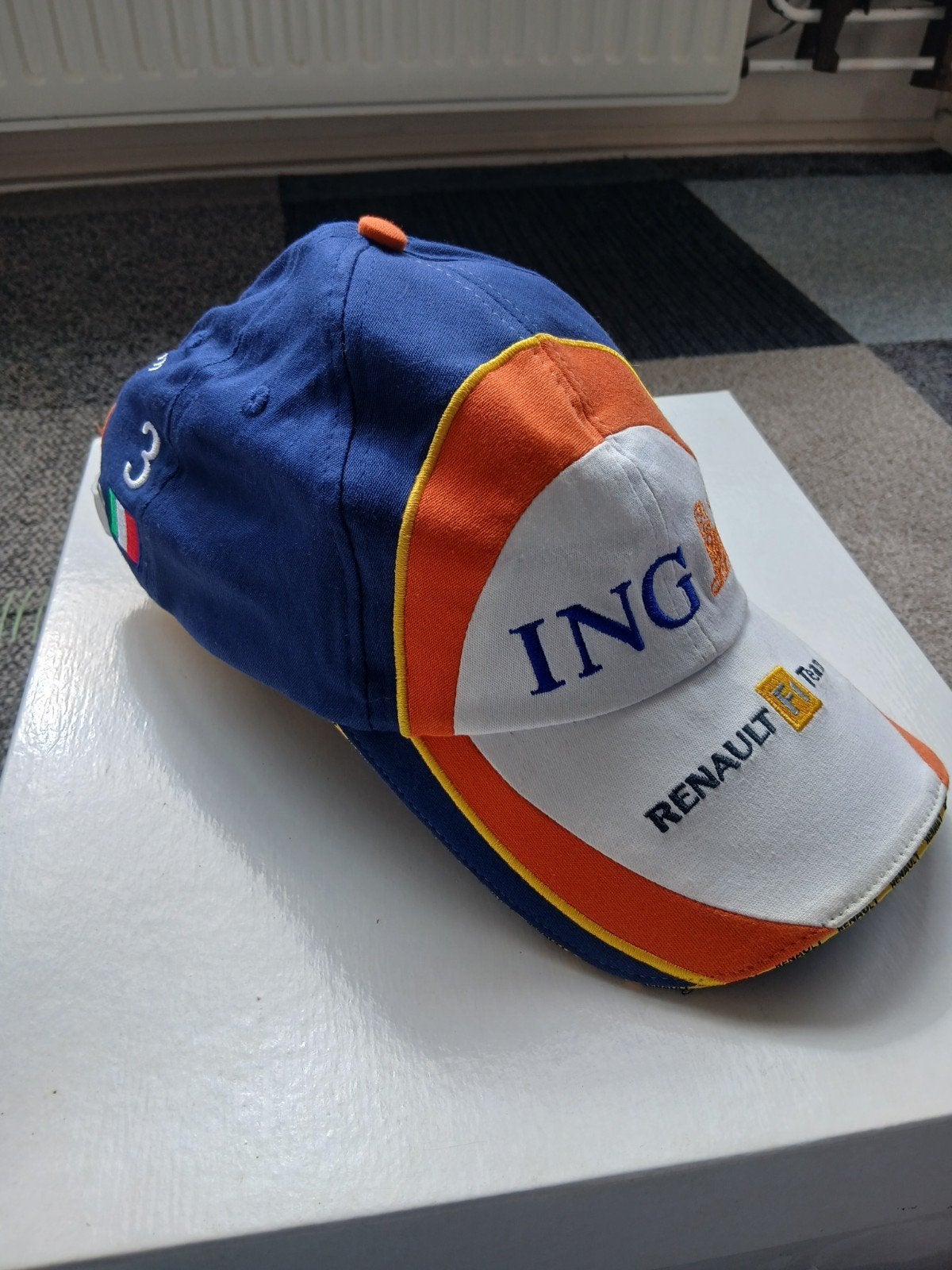 Originele Renault F1 Team ING pet cap merchandise, Renault F1 Team, One size fits all, Ophalen of Verzenden, Pet