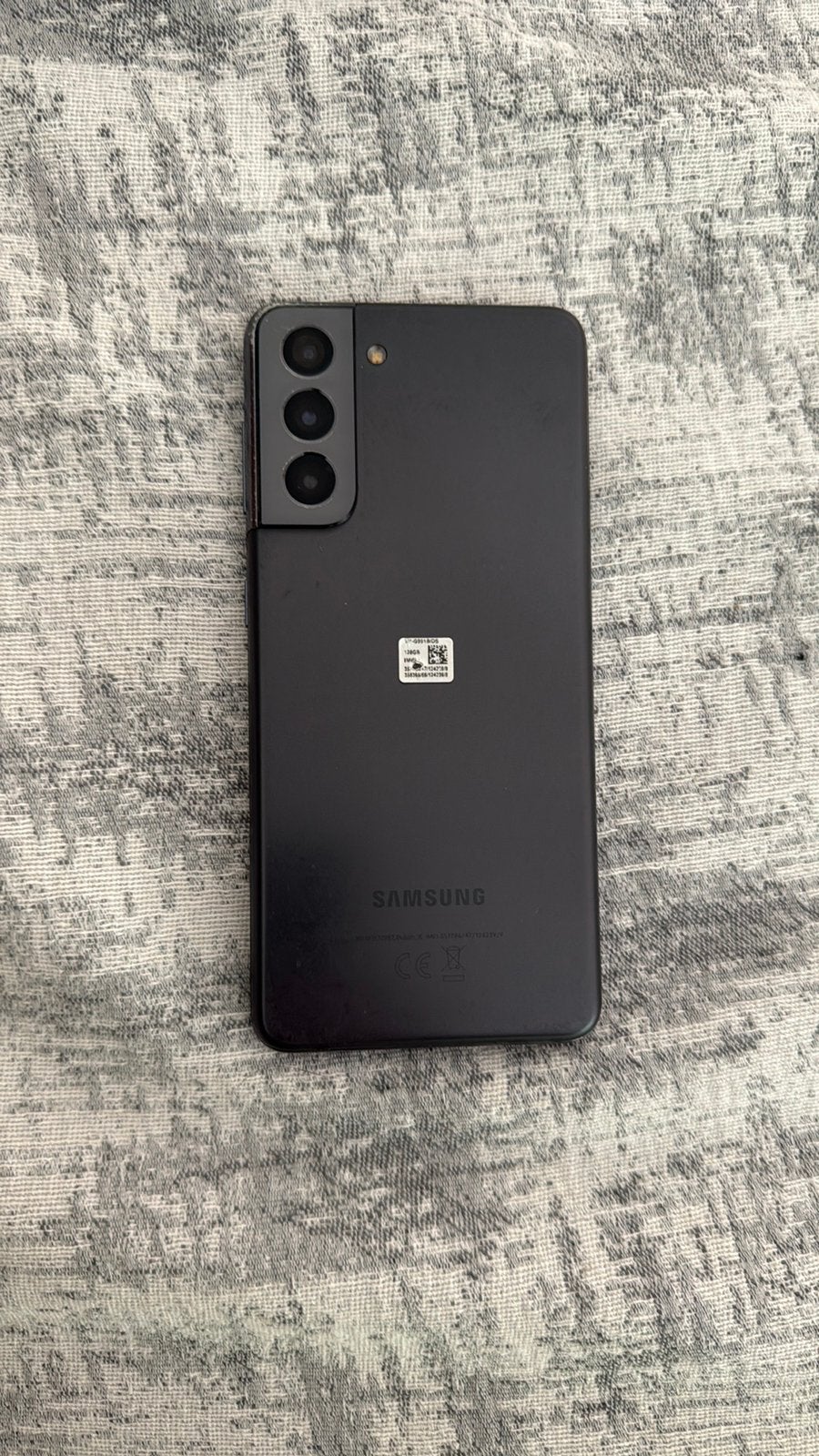 Samsung S21, Ophalen, Zwart, Zo goed als nieuw, 128 GB