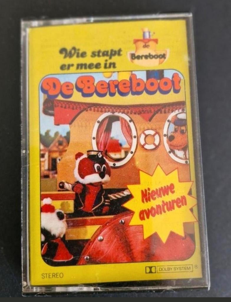 Twee Cassettebandjes De Bereboot, Ophalen of Verzenden, Zo goed als nieuw, Nederlandstalig, 1 bandje