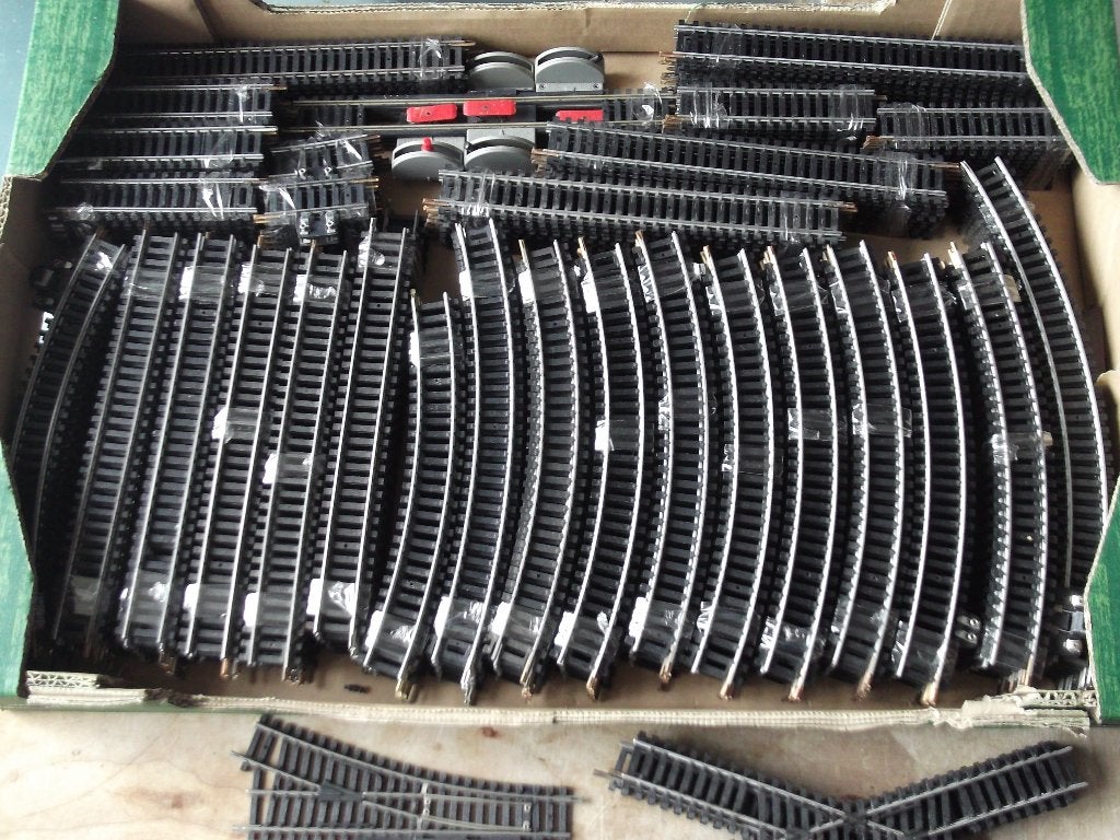 lima rails adv 4, Gebruikt, Gelijkstroom, Rails, Ophalen