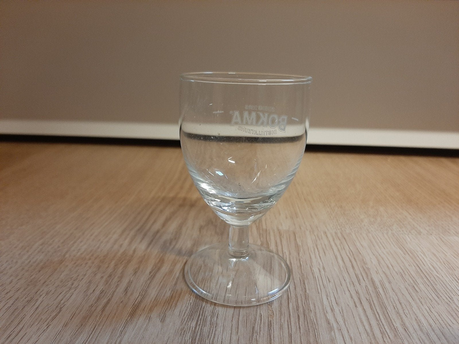 Bokma glas glaasje, Ophalen of Verzenden