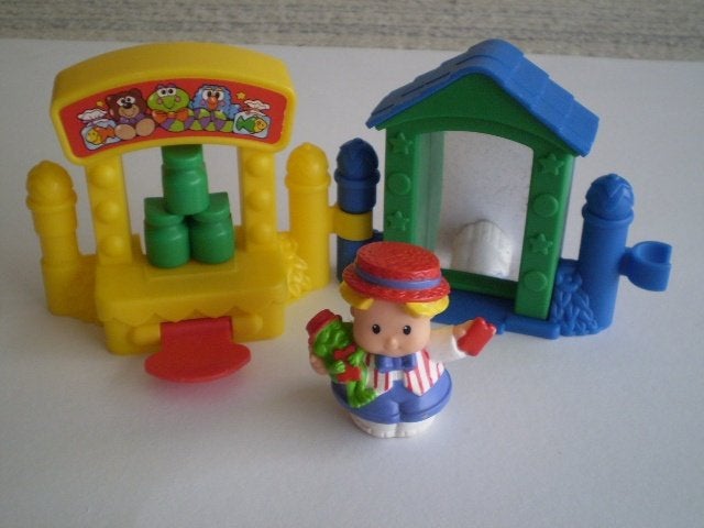 LEUK KERMIS SPEELSETJE van LITTLE PEOPLE, Kinderen en Baby's, Speelgoed | Fisher-Price, Ophalen of Verzenden, Zo goed als nieuw