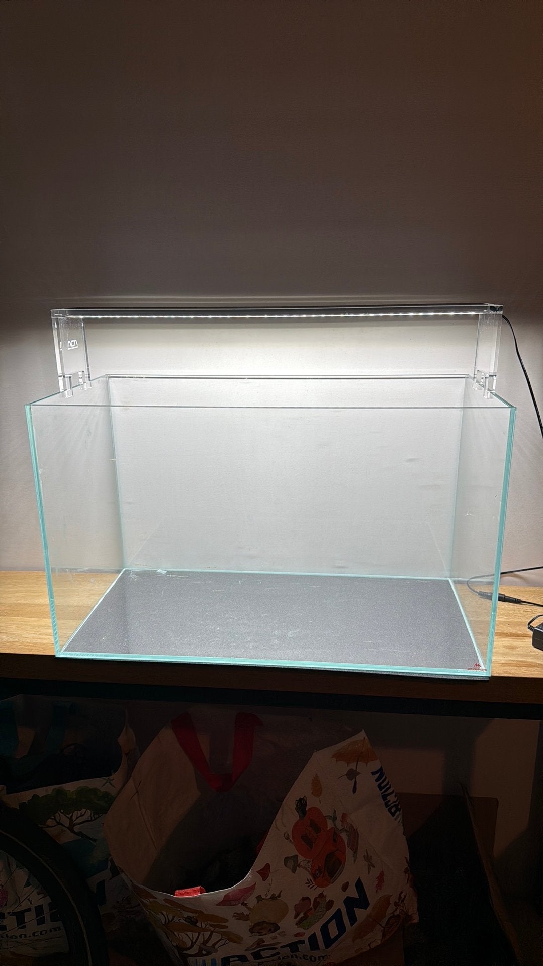 Strideways 60p aquarium incl. Ada Aquasky, Ophalen, Gebruikt, Leeg aquarium