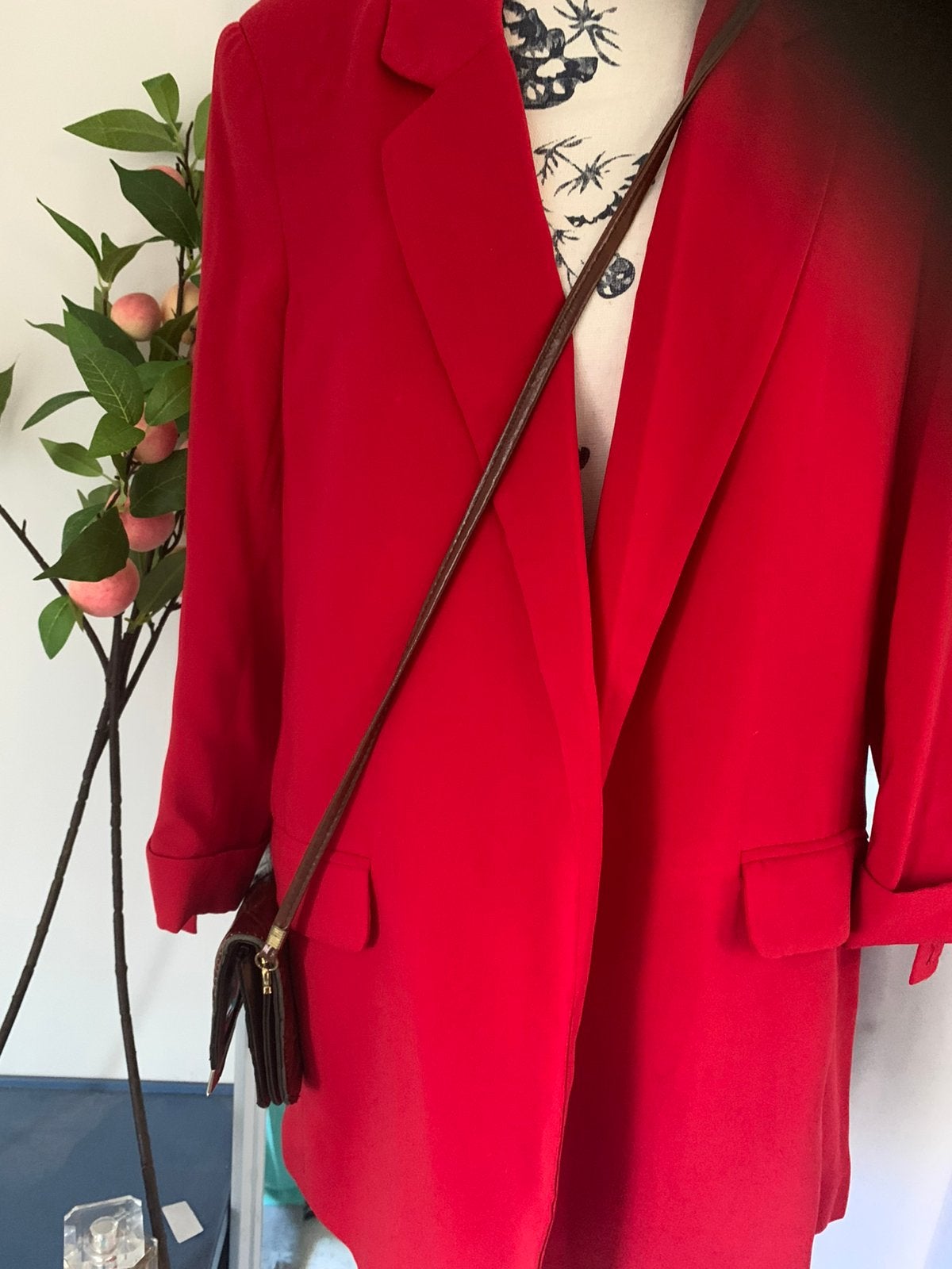 Colbertje fel rood, Ophalen of Verzenden, Zo goed als nieuw, Rood