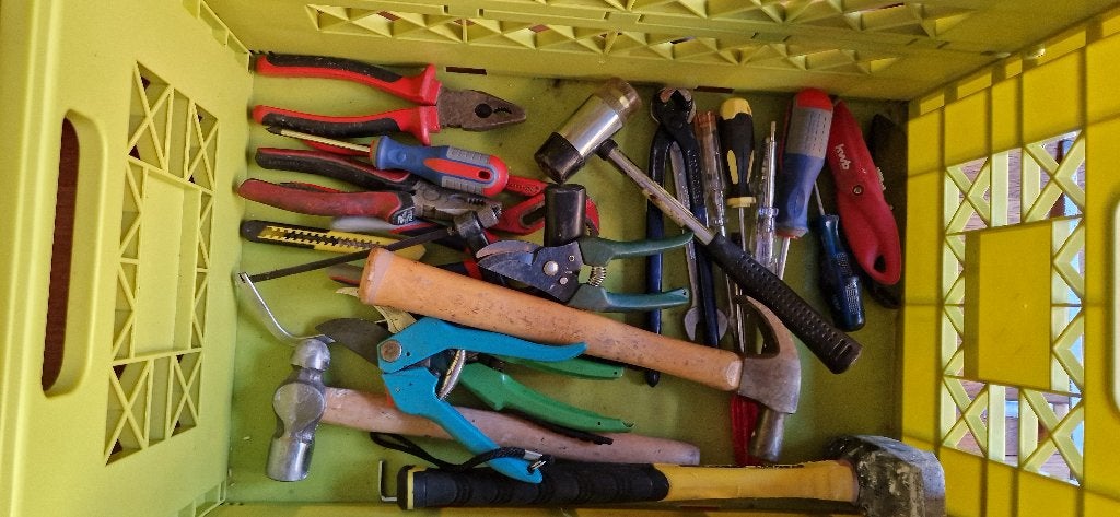 Verzameling 2e hands handgereedschap, Ophalen, Gebruikt