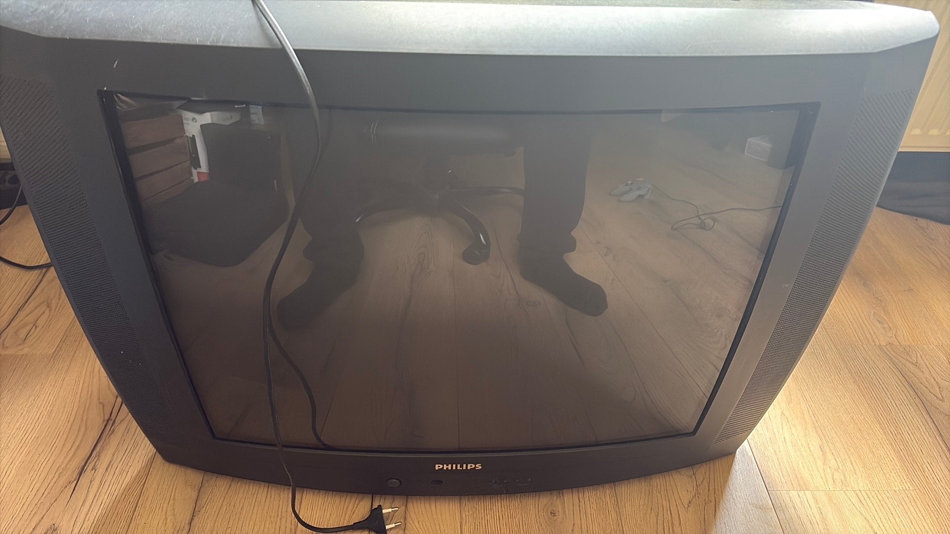 Philips 28 inch CRT + afstandsbediening, Ophalen, Zo goed als nieuw, Philips