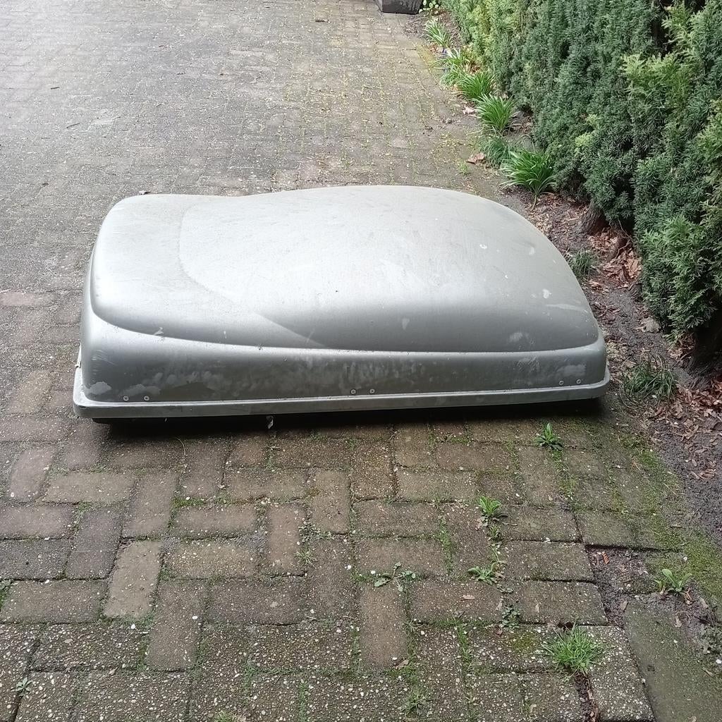 Dakkoffer met bevestiging, Auto diversen, Dakkoffers, Ophalen of Verzenden