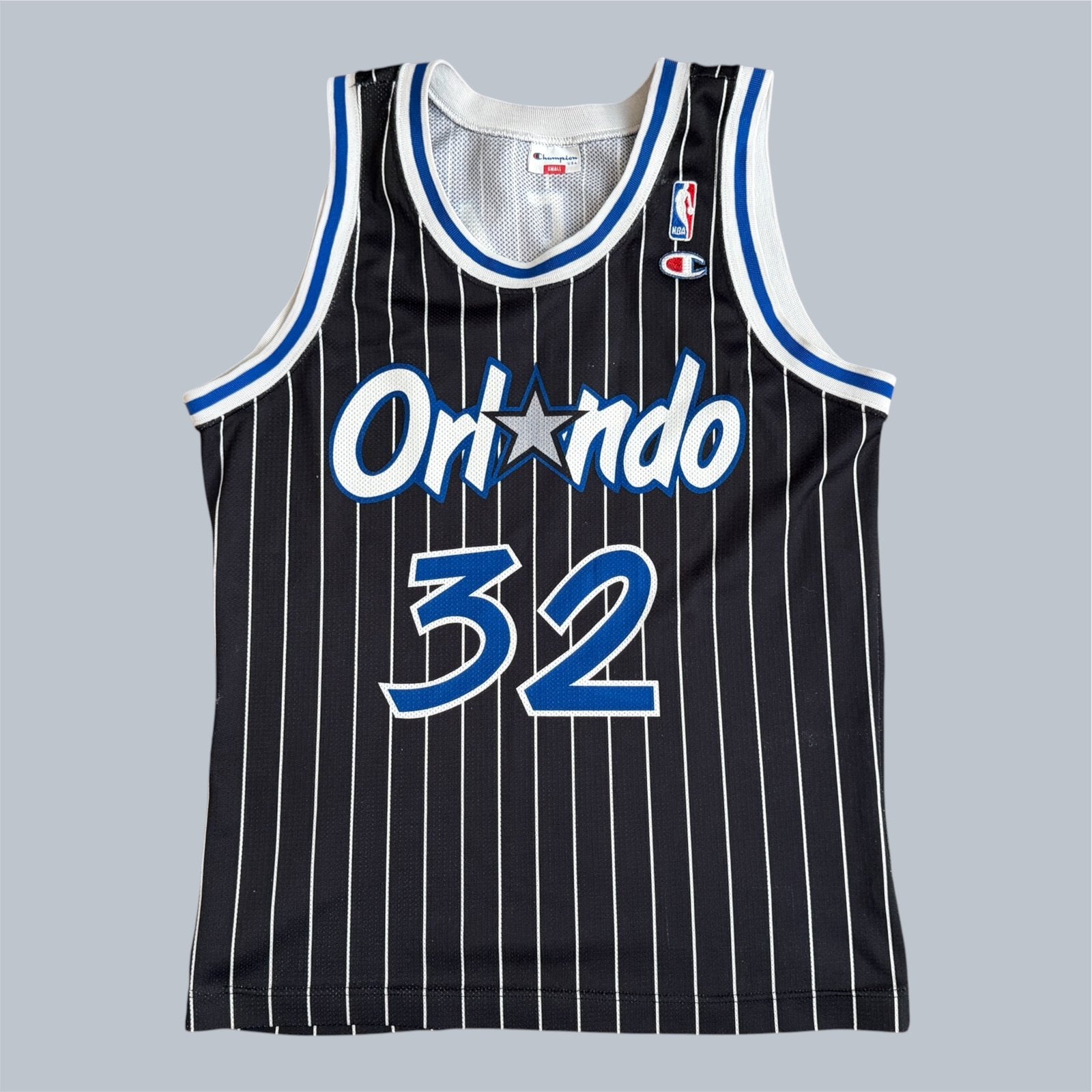 Vintage 90s NBA Shaquille O’Neal Orlando Magic jersey retro, Ophalen of Verzenden, Gebruikt