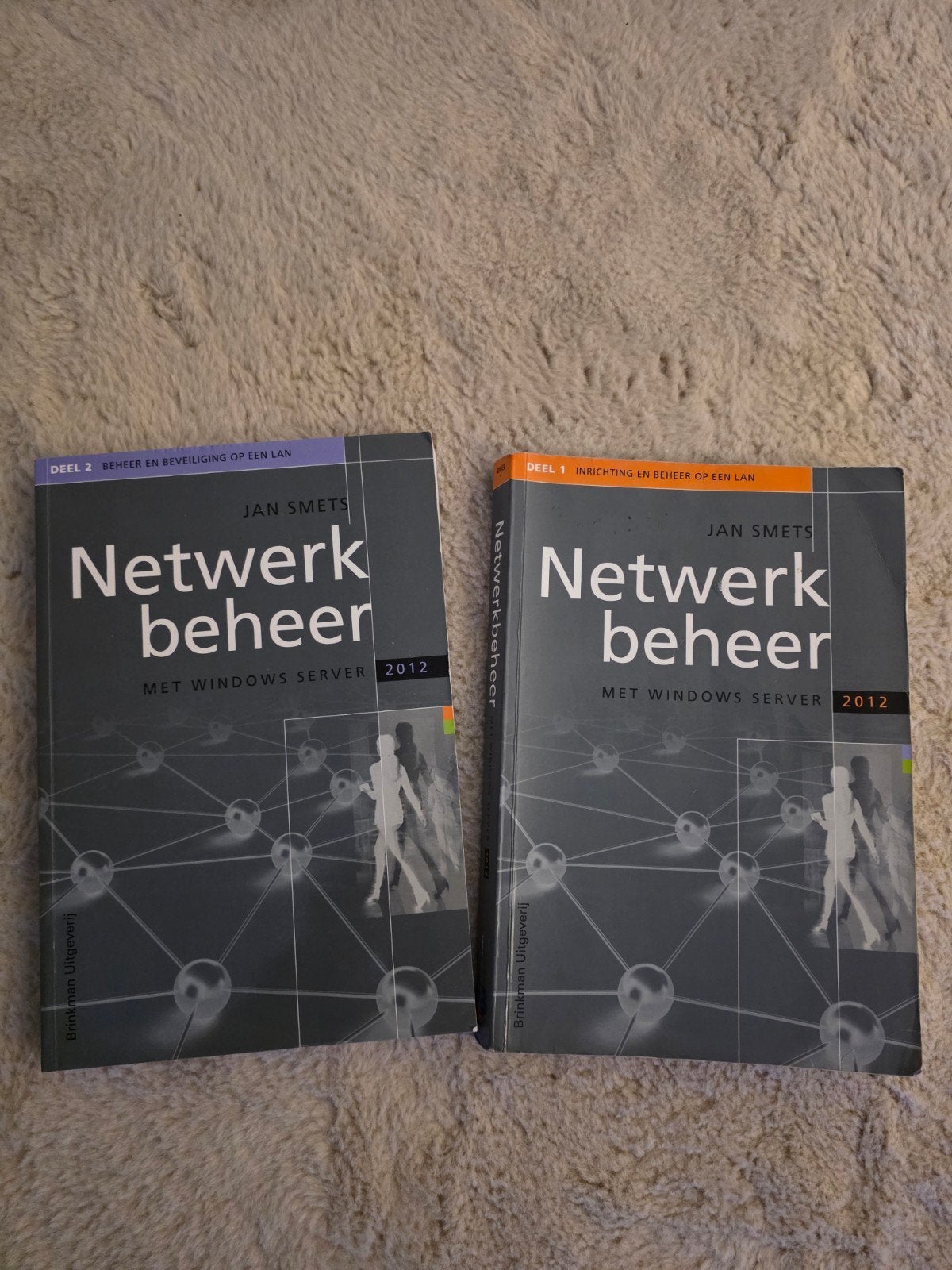 Netwerkbeheer met Windows Server 2012 - Deel 1 & 2, Ophalen, Jan Smets, Zo goed als nieuw, MBO