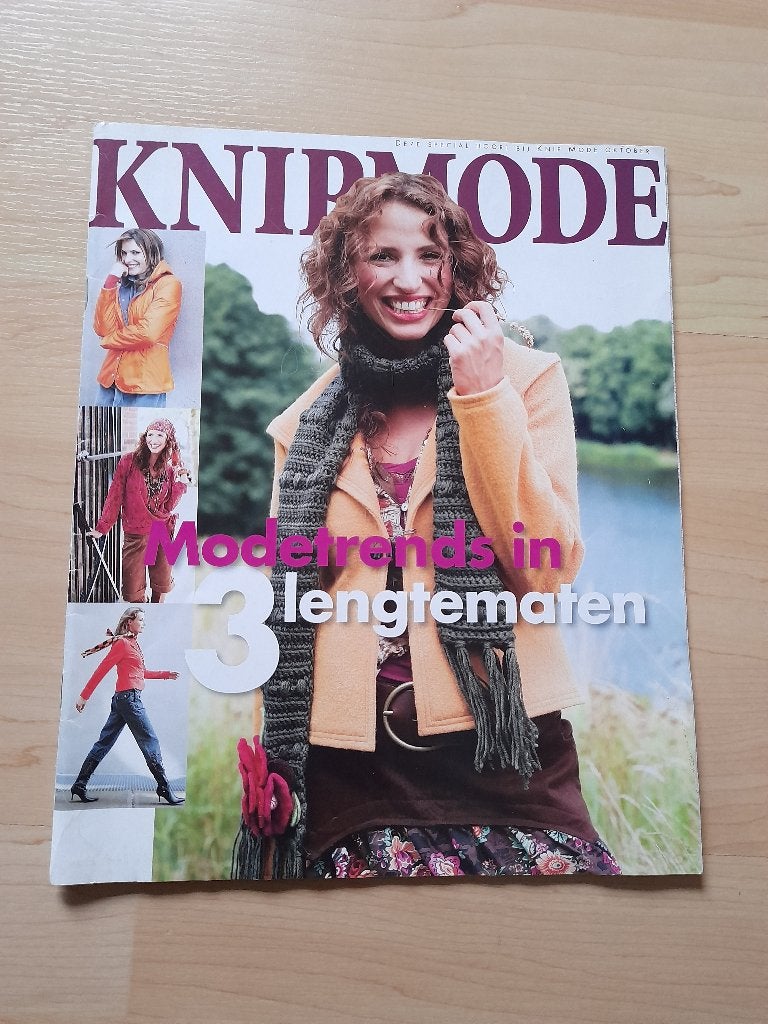 KNIPMODE SPECIAL COMPLEET MET WERKBLADEN OKTOBER 2007, Ophalen of Verzenden, Gelezen