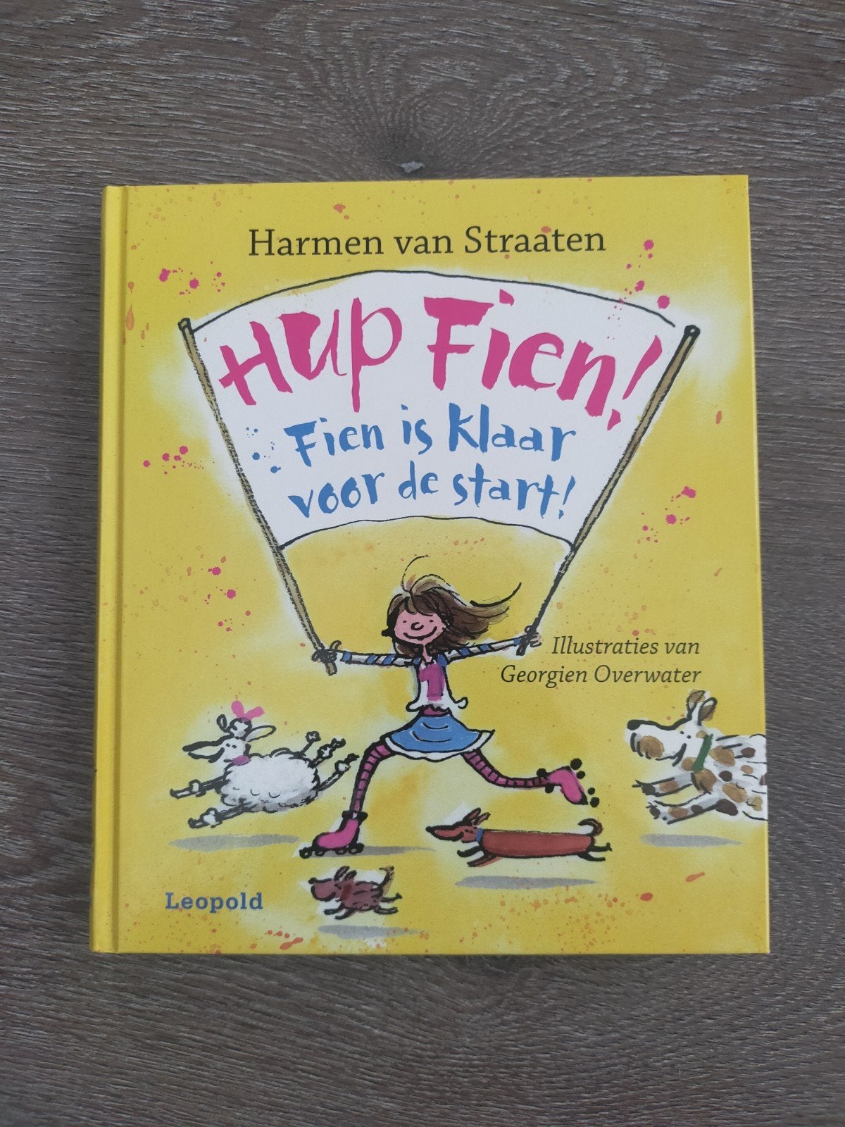 Hup Fien! Fien is klaar voor de start! - Harmen van Straaten, Ophalen of Verzenden, Zo goed als nieuw, Harmen van Straaten, Fictie algemeen