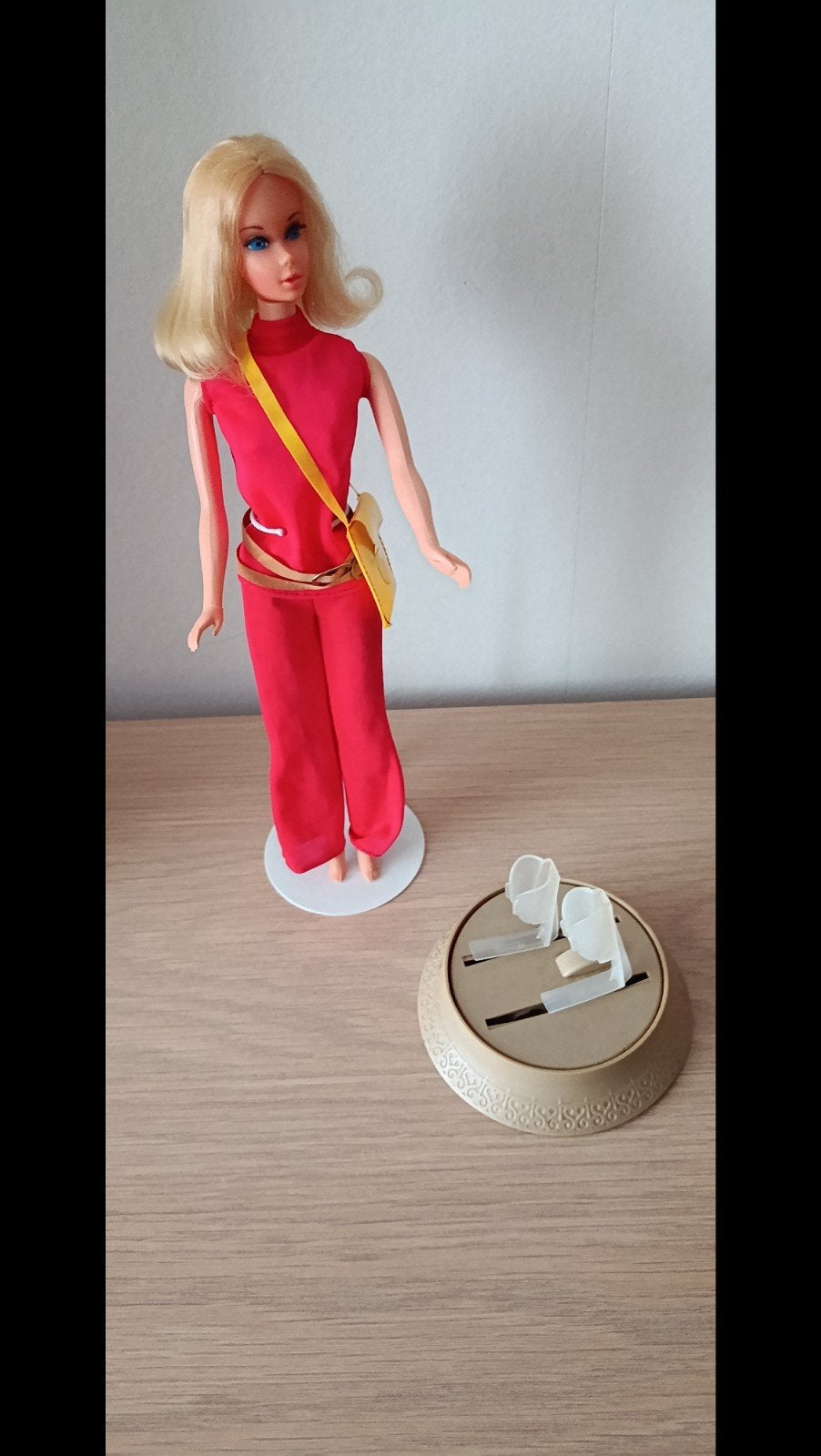 Barbie vintage Walk Lively., Ophalen of Verzenden, Gebruikt, Pop