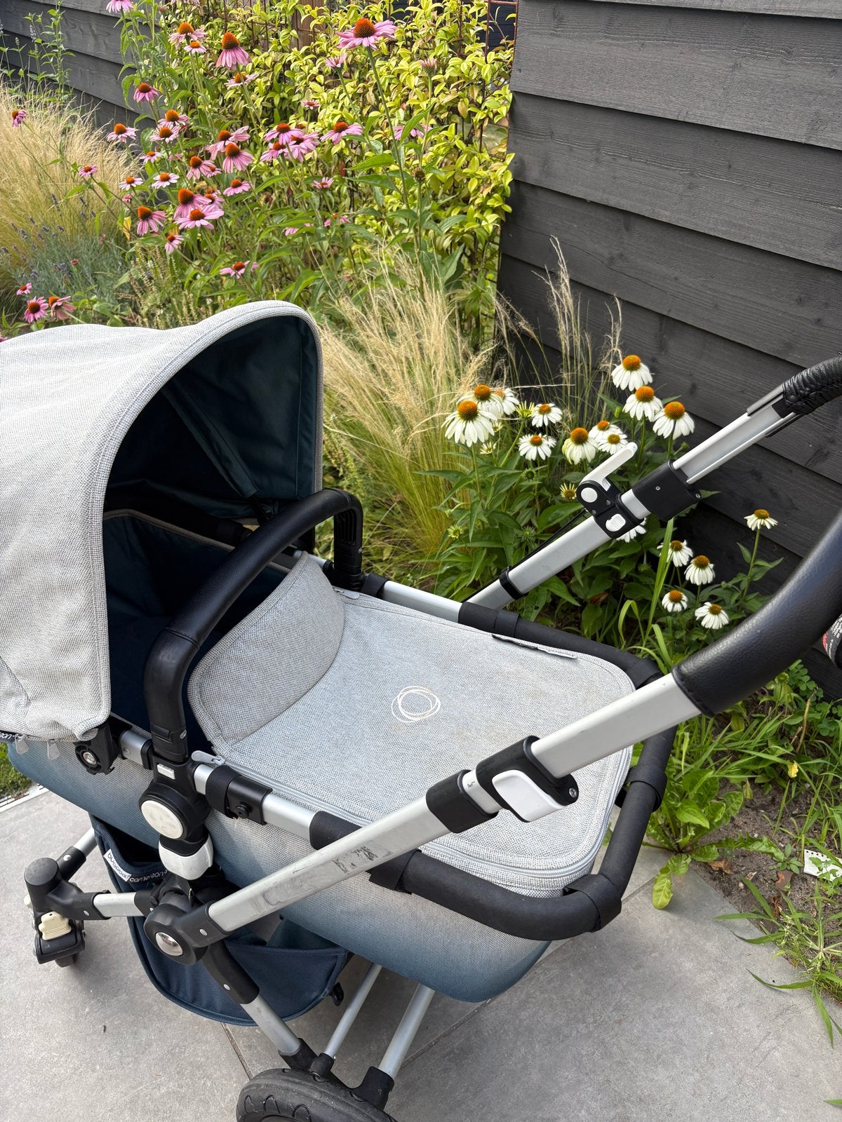 Bugaboo Cameleon 3 kinderwagen met accessoires, Ophalen, Gebruikt, Bugaboo, Verstelbare duwstang