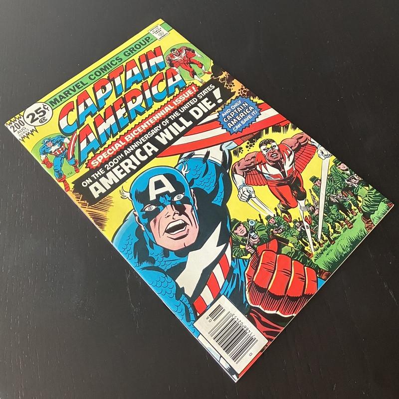Captain America Vol.1 #200 (1976) VF/NM (9.0), Eén comic, Amerika, Marvel Comics, Ophalen of Verzenden