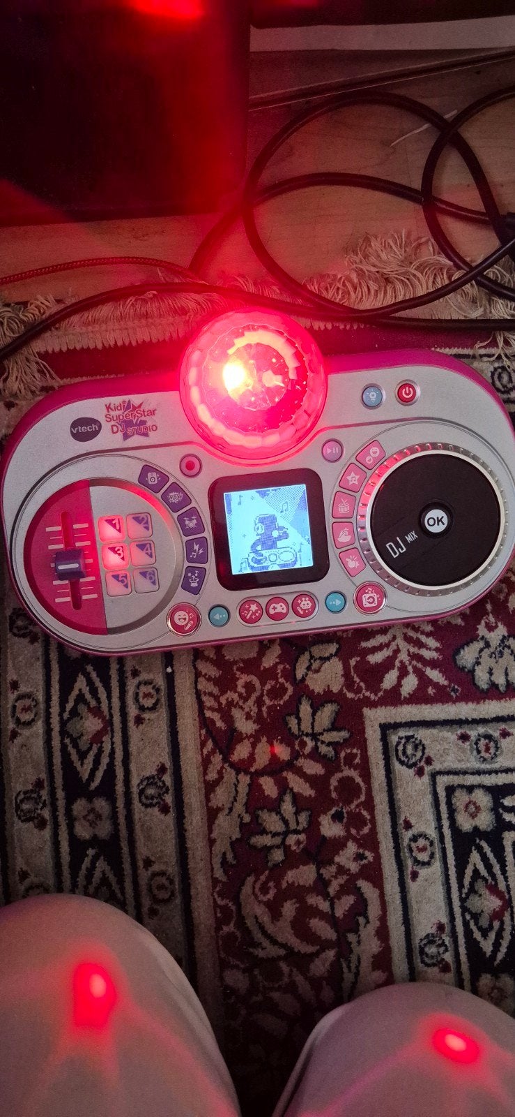 VTech Kidi SuperStar DJ Studio Roze, Kinderen en Baby's, Ophalen of Verzenden, Gebruikt, Jongen of Meisje