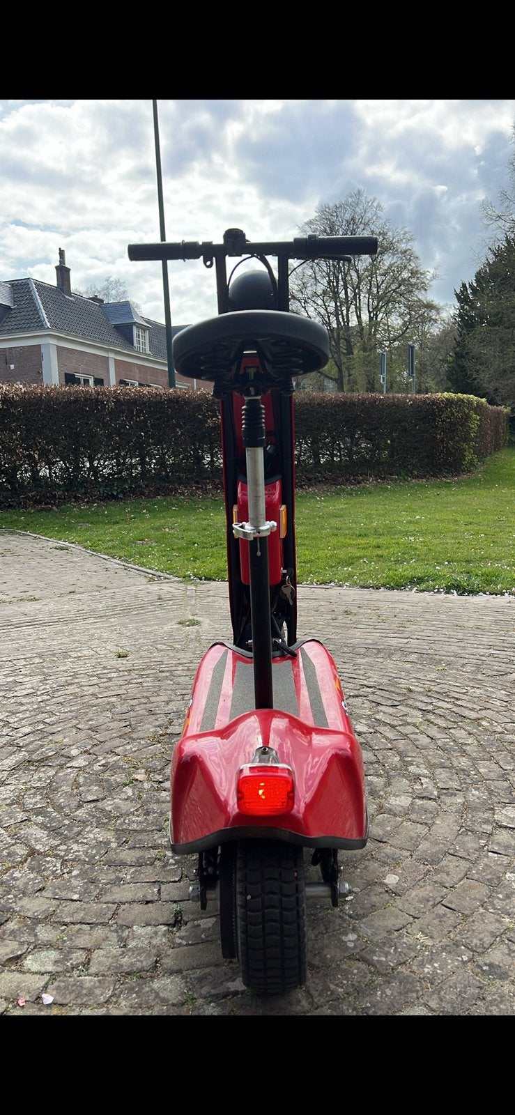 E-scooter/opklapbare scooter., Fietsen en Brommers, Ophalen, Gebruikt, Elektrische step (E-scooter)