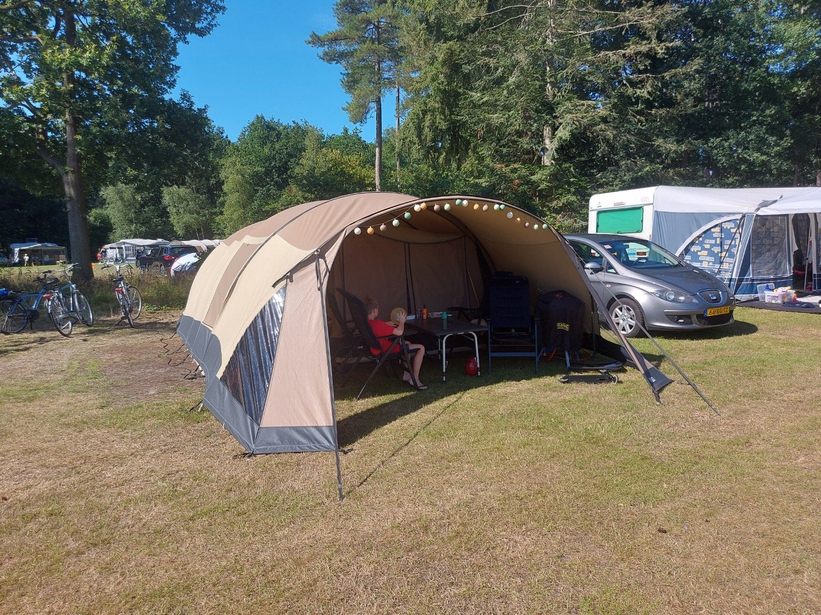 6 persoon tent Baco 4600, Ophalen, Gebruikt, Tot en met 6