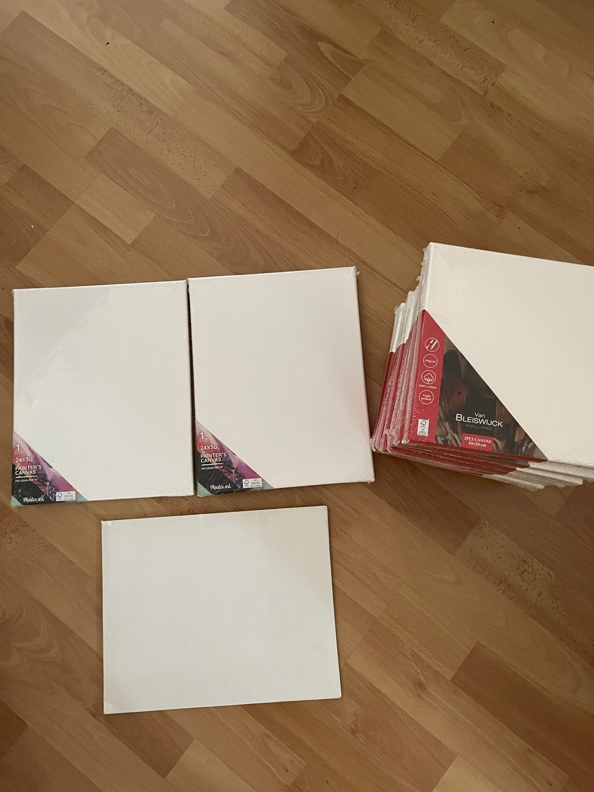 Nieuwe schildersdoeken (diverse maten), Ophalen, Nieuw, Doek