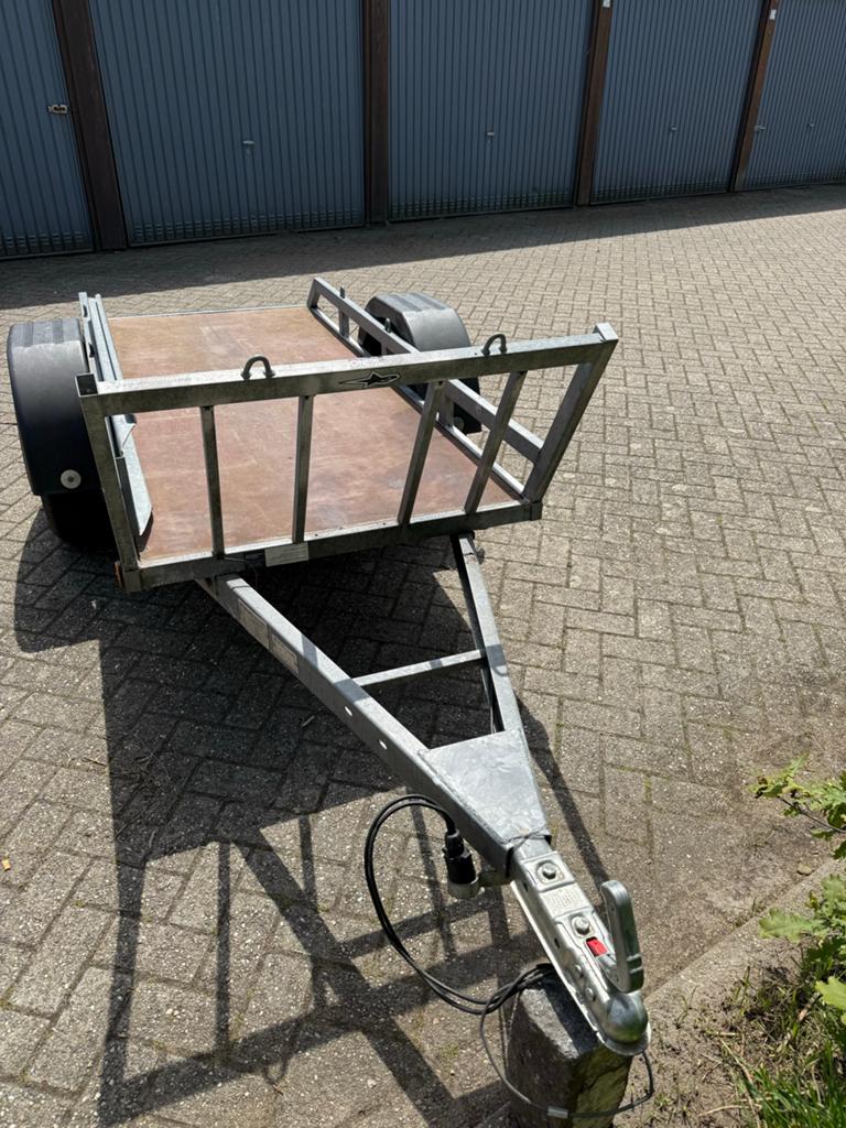 Motortrailer voor 1 of 2 motoren, Auto diversen, Aanhangers en Bagagewagens, Ophalen of Verzenden, Zo goed als nieuw