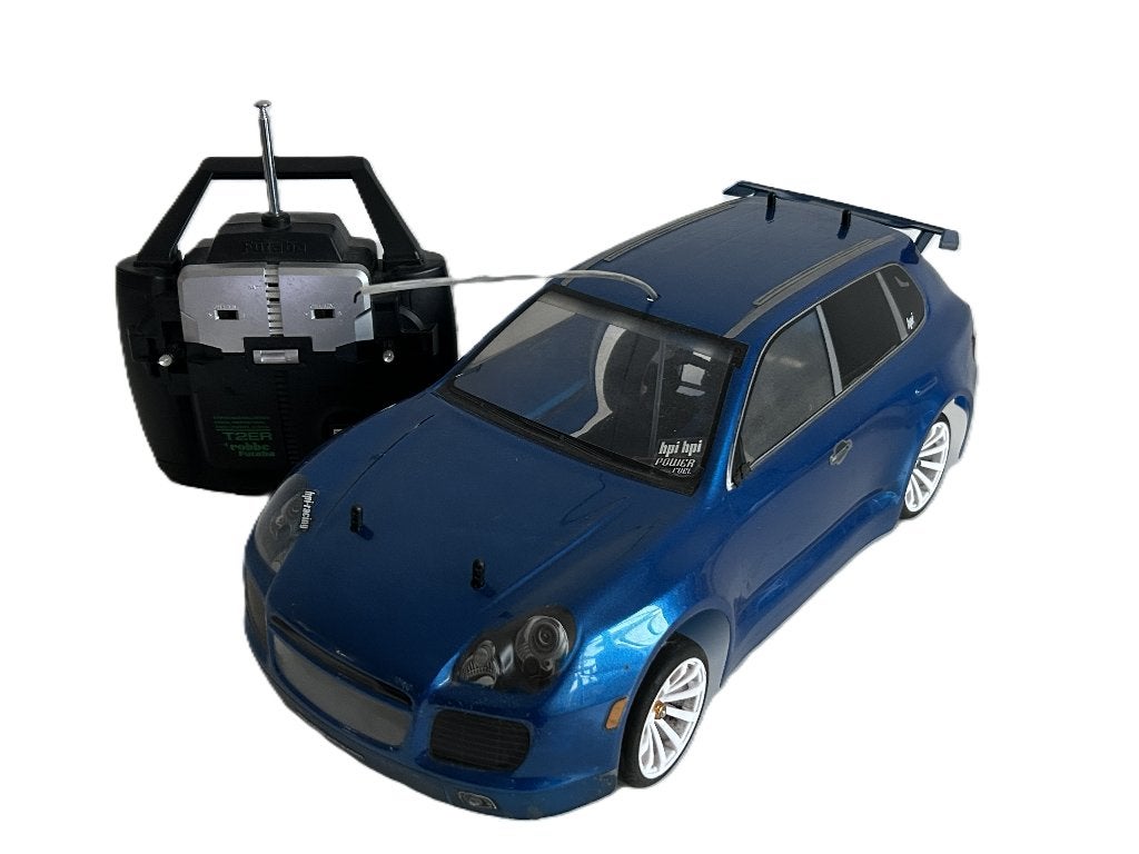 Porsche Cayenne (HPI) 1/10 elektro rc auto, Ophalen of Verzenden, Auto onroad