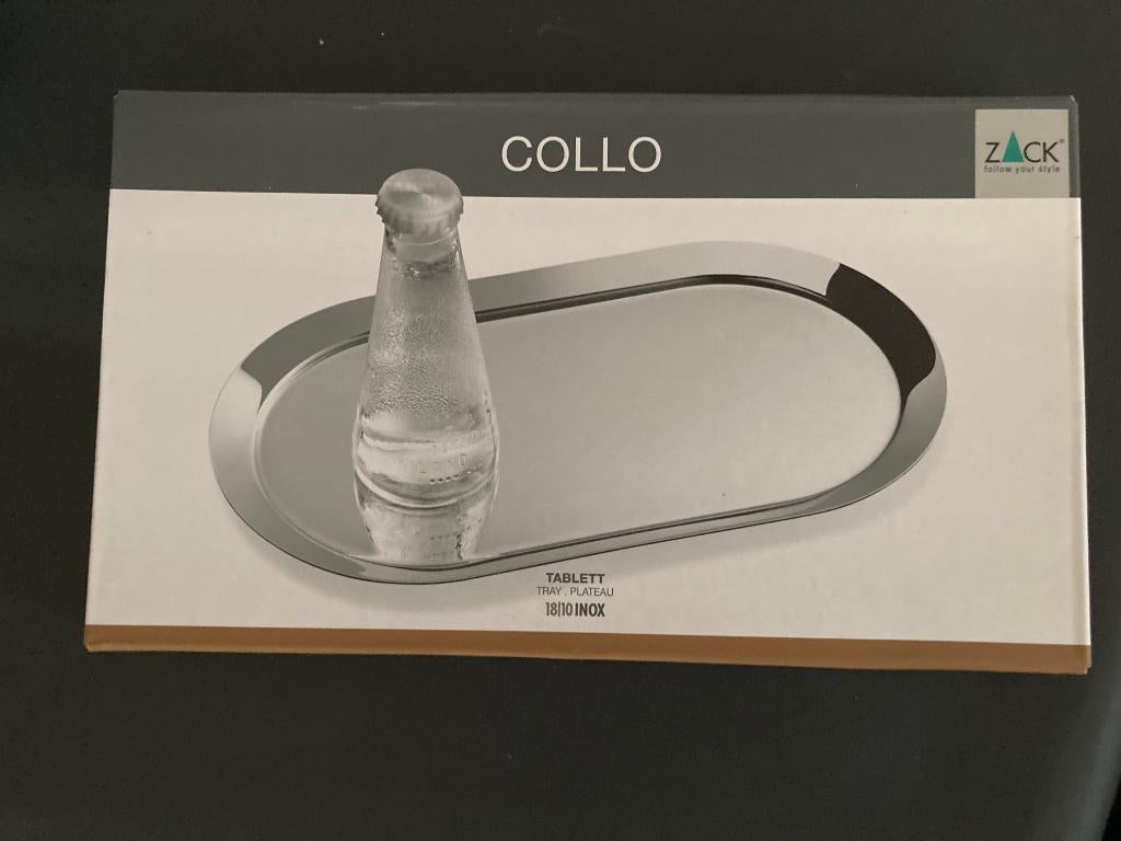 dienblad ZACK COLLO ovaal model per stuk, Ophalen of Verzenden, Nieuw, Ovaal, Metaal