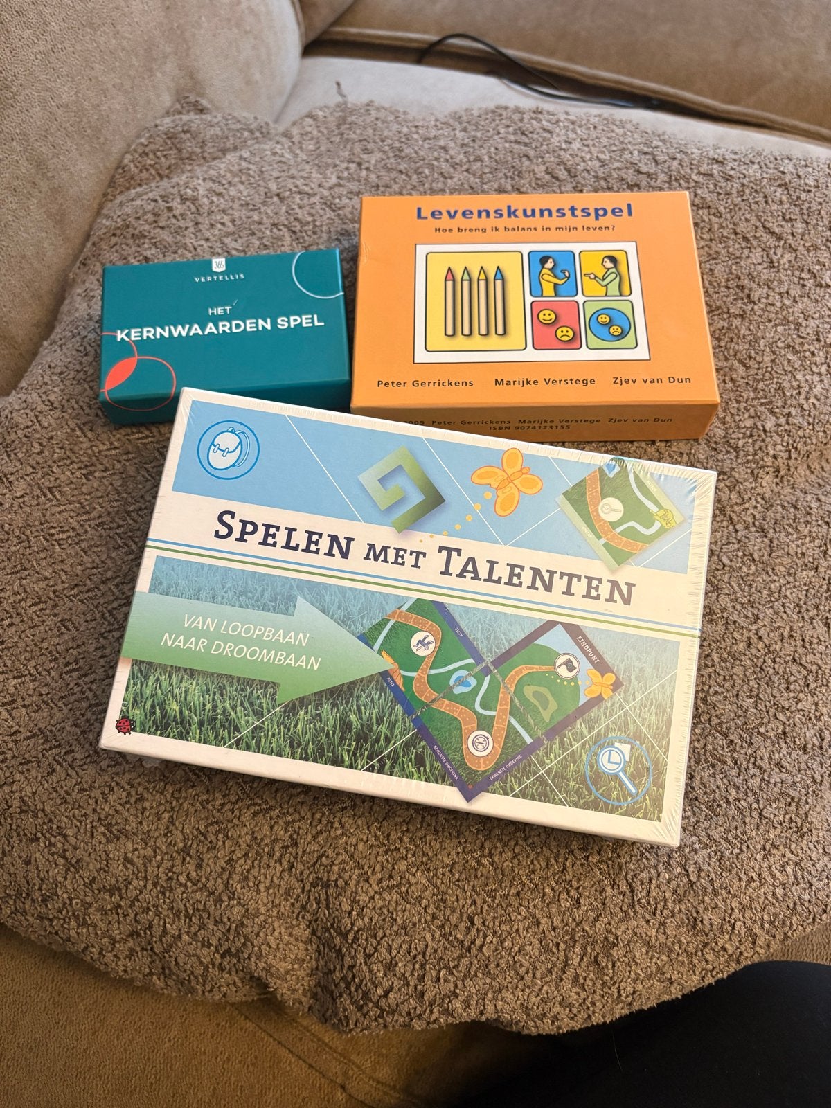 3 Nieuwe Spellen: Kernwaarden, Levenskunst & Spelen met Tale, Ophalen of Verzenden, Nieuw
