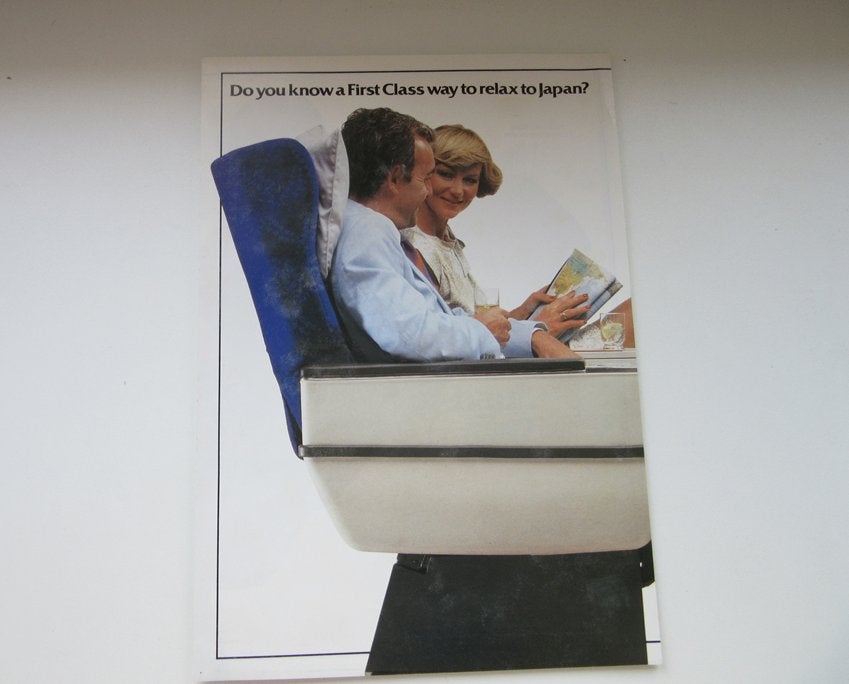 Japan Air Lines brochure Do you know a First Class way to, Verzenden, Zo goed als nieuw, Overige typen