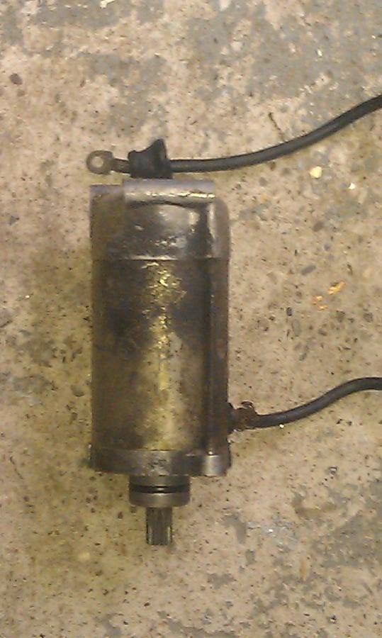 Kawasaki Z1 Z900 startmotor, Ophalen