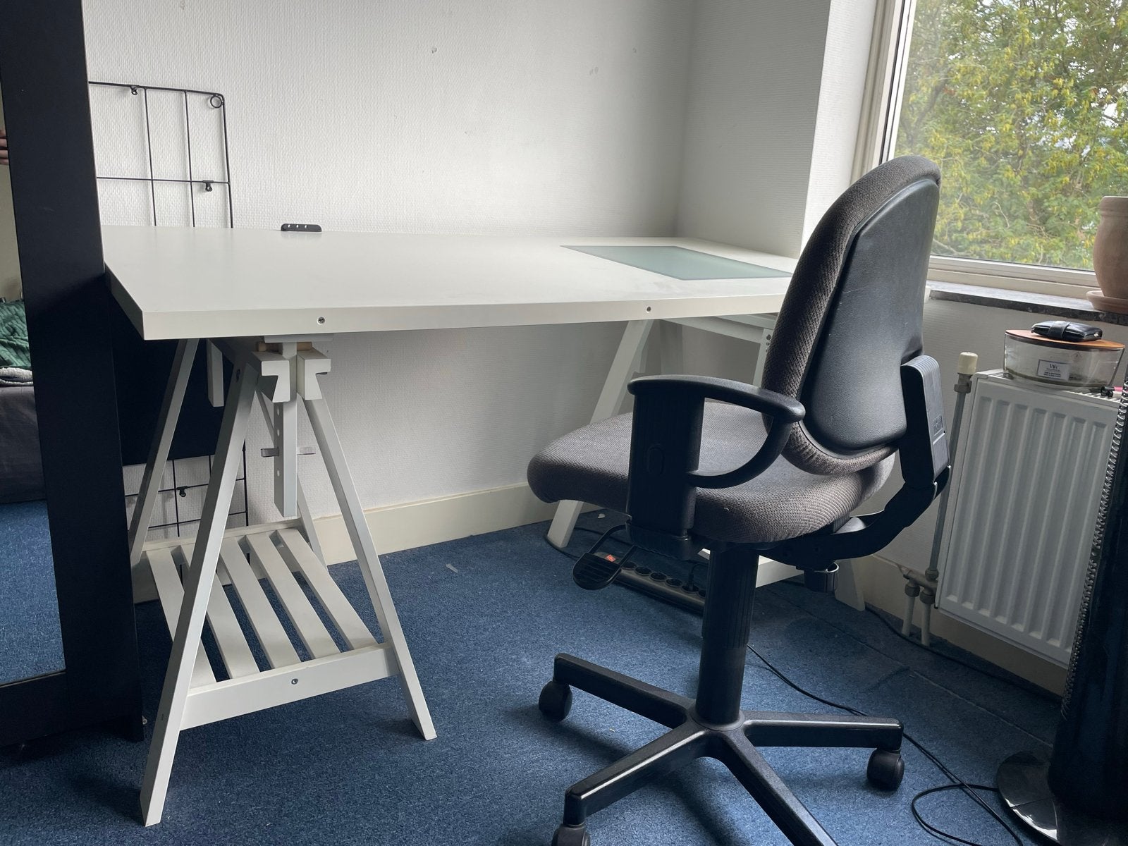 Interstuhl Ergonomische Bureaustoel - Grijs/Zwart, Ophalen, Gebruikt, Grijs, Bureaustoel