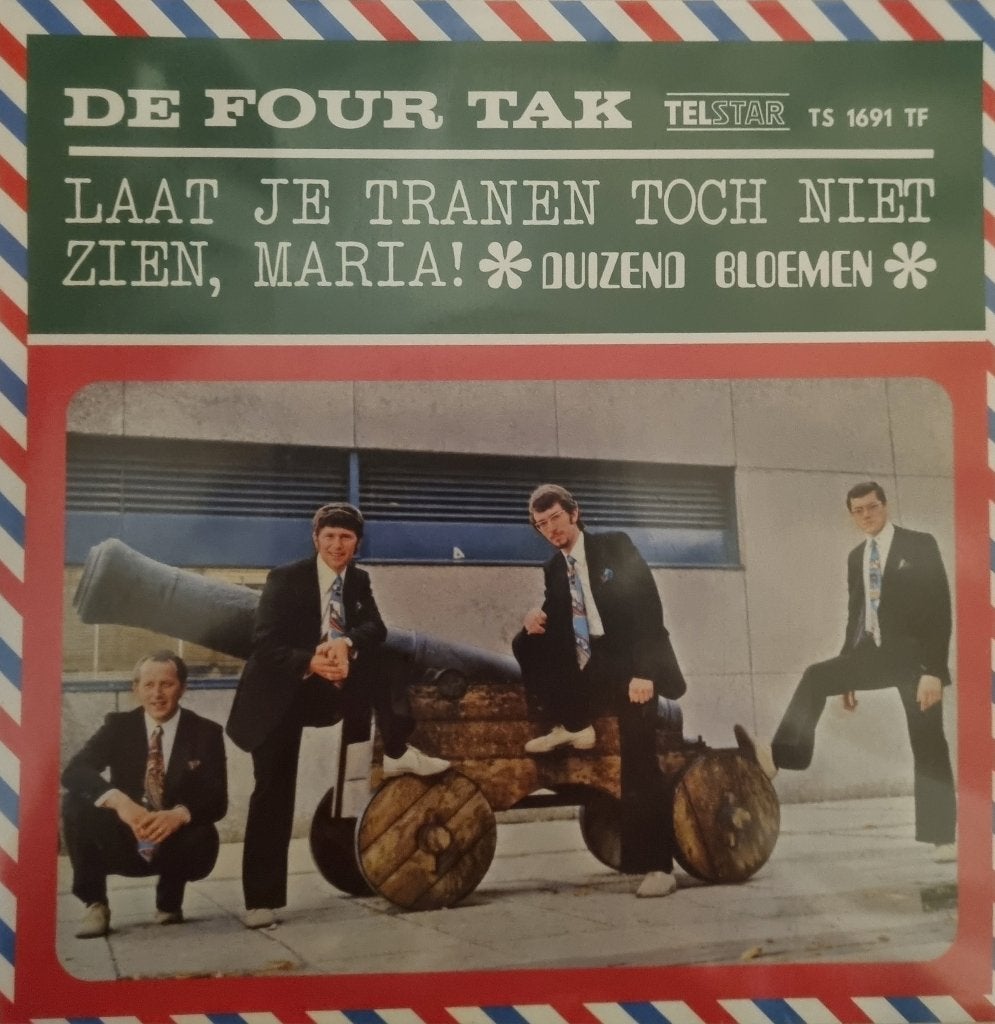 De Four Tak, Ophalen of Verzenden, Zo goed als nieuw, 7 inch, Levenslied of Smartlap