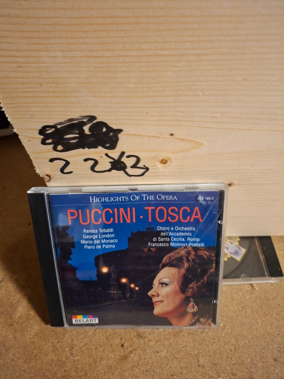 Puccini - Tosca Highlights - Klassieke Opera CD, Gebruikt, Overige componisten, Opera of Operette, Ophalen of Verzenden