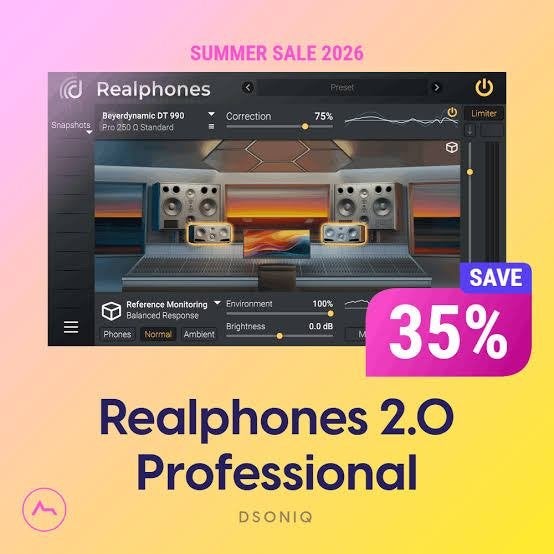 dSONIQ Realphones 2 Ultimate, Computers en Software, Audio-software, Verzenden, Nieuw, MacOS