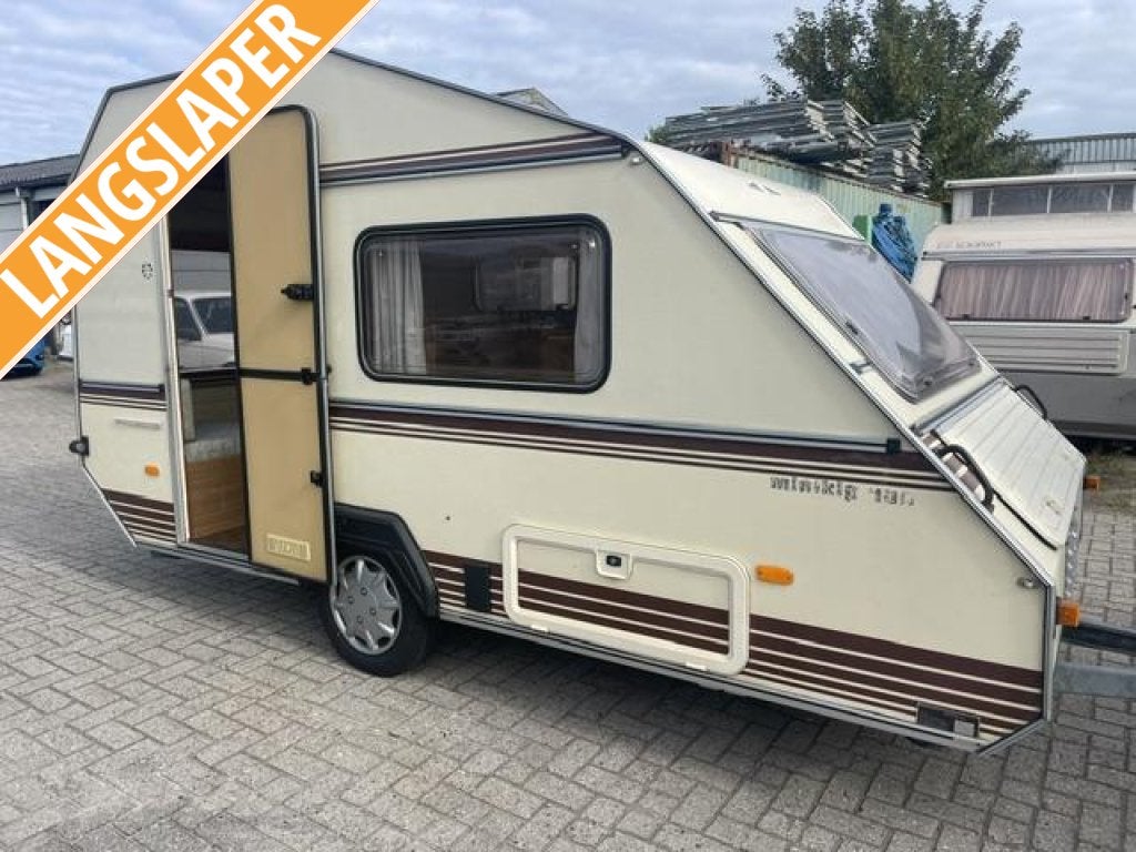 Kip Mini Kip 400 1983; lengtebed zitje voortent; goede staat, Overige typen, Kip, Bedrijf, Treinzit