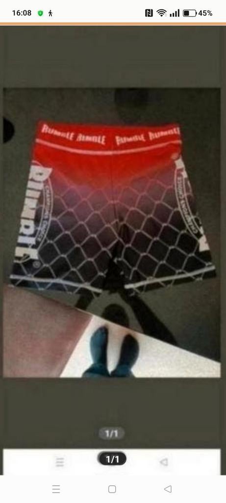 Rumble MMA-5S Fightshort Maat S, Maat S, Ophalen, Overige, Vechtsportkleding