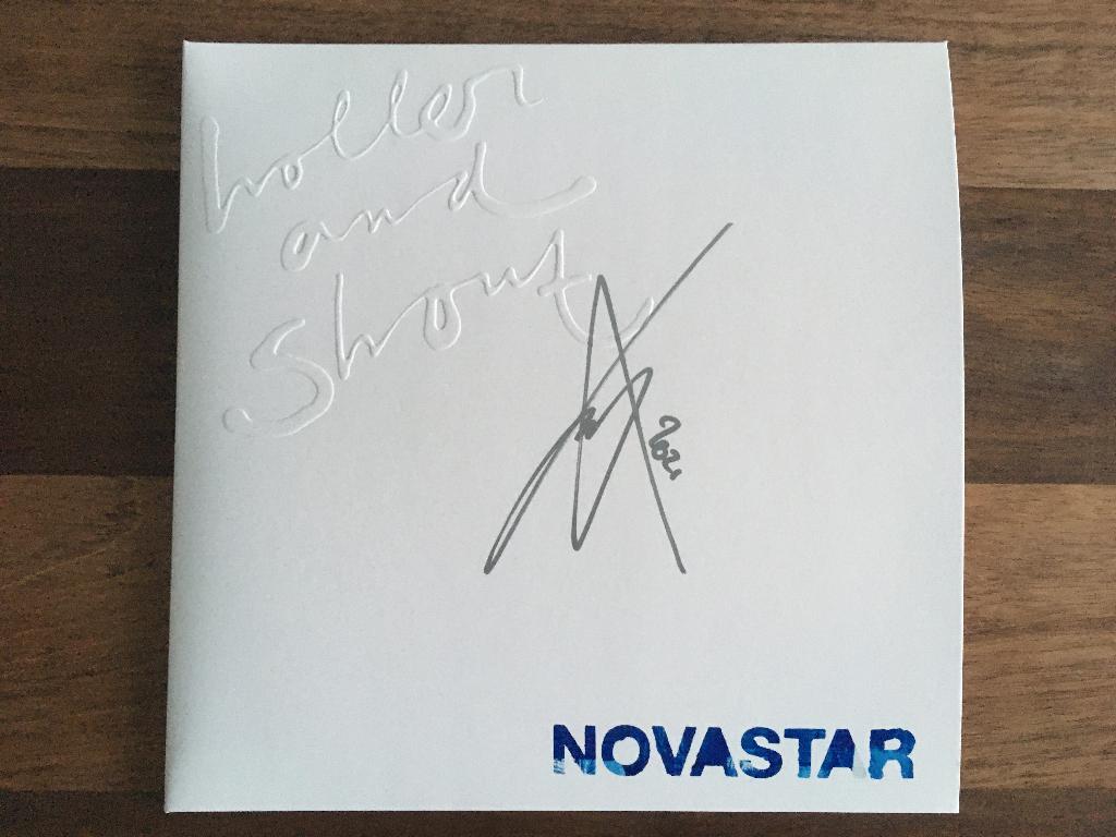 inyl LP Novastar Holler & Shout GESIGNEERD NIEUW, Ophalen of Verzenden, 2020 tot heden, Nieuw in verpakking, 12 inch