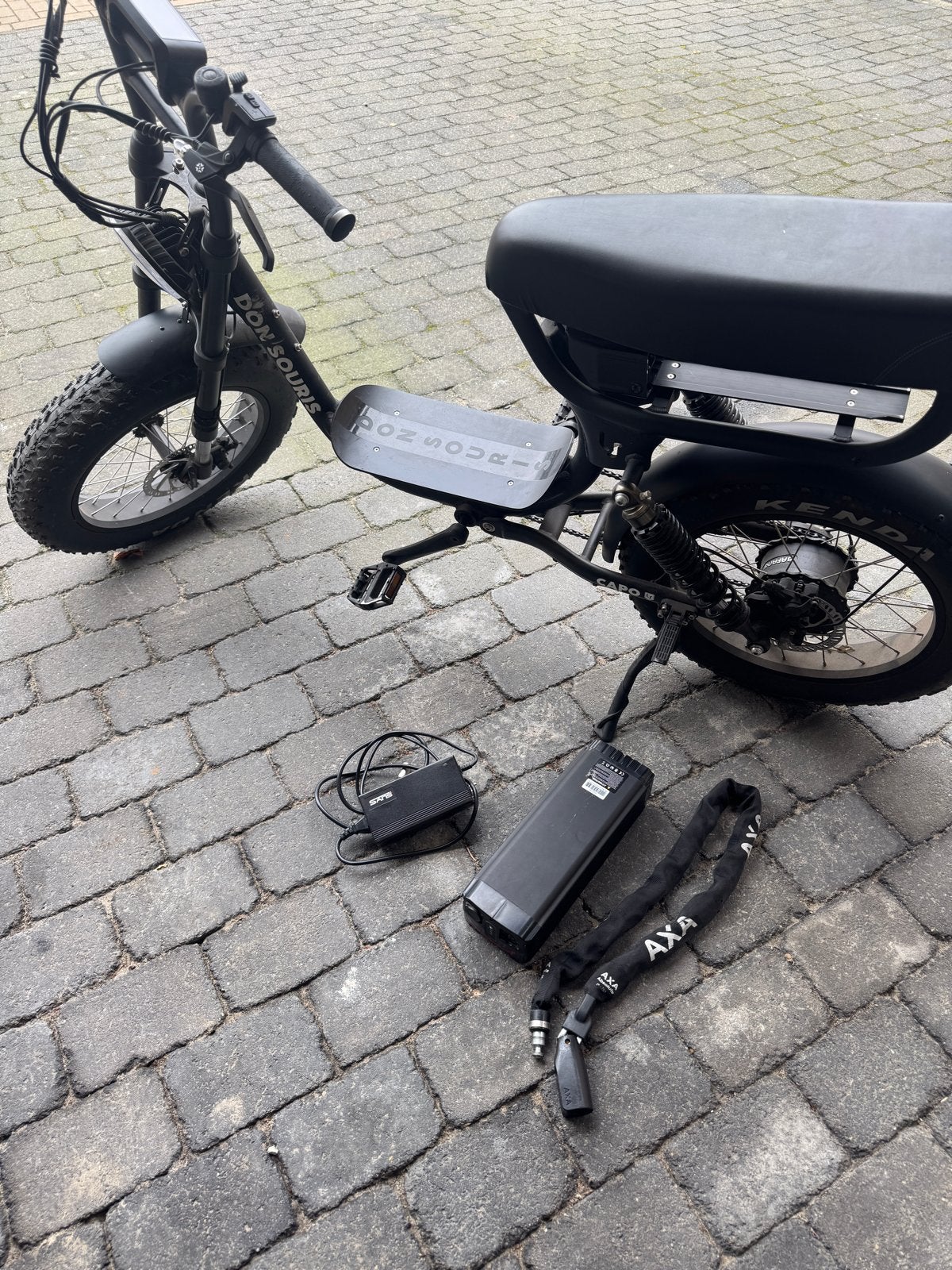 La Souris  - Don Capo Fatbike, Gebruikt, Minder dan 47 cm, 50 km per accu of meer, Ophalen