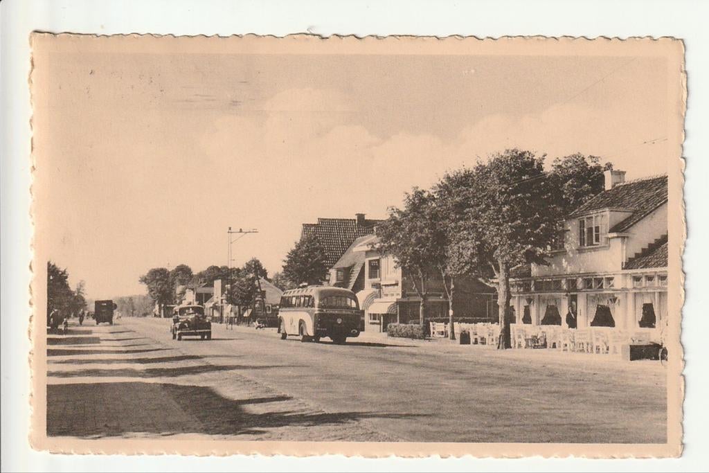 SOESTERBERG RADEMAKERSTRAAT RESTAURANT WSM PULLMAN AMOVA BUS, Ophalen of Verzenden, 1940 tot 1960, Gelopen, Utrecht