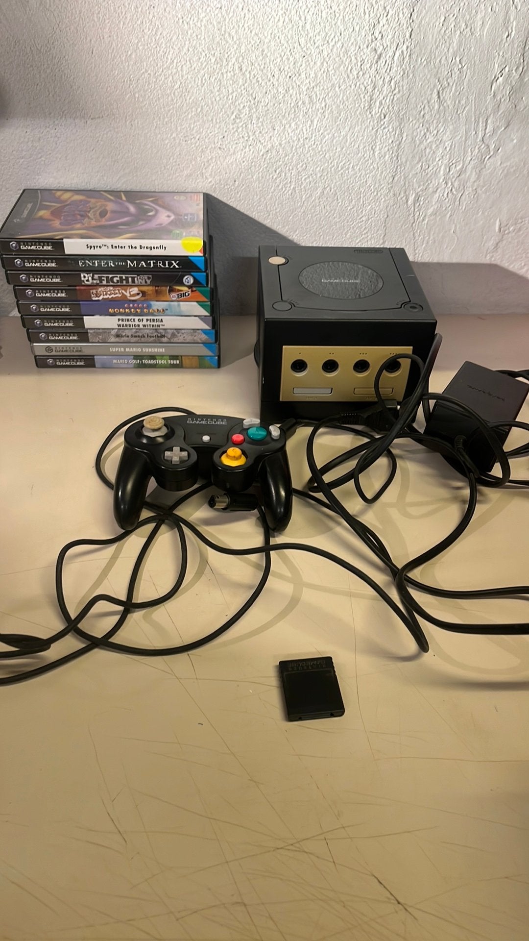 GameCube nintendo compleet met leuke spelletjes, Spelcomputers en Games, Ophalen of Verzenden, Zo goed als nieuw, Met 1 controller