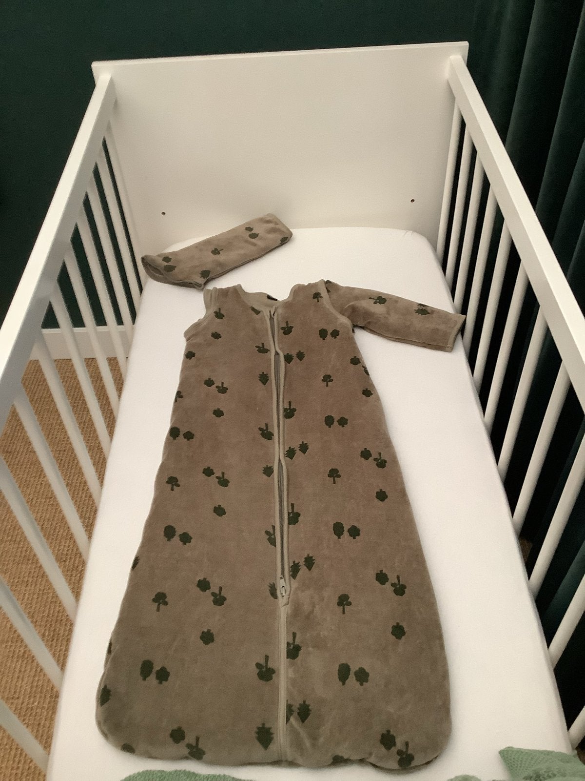 Winter babyslaapzak met afneembare mouwen - Zo goed als nieu, Kinderen en Baby's, Dekens, Slaapzakjes en Inbakerproducten, Ophalen